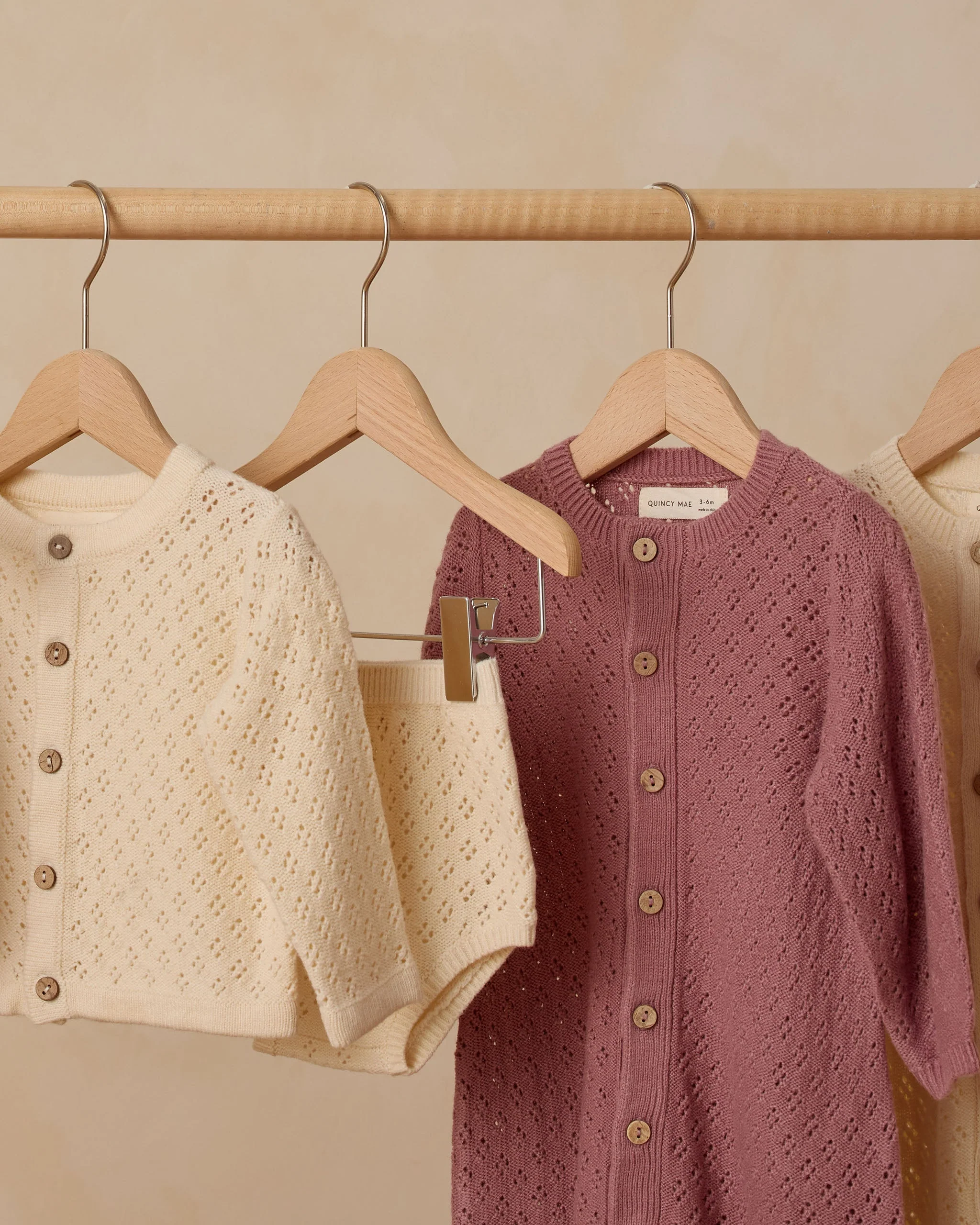 Knit Cardigan || Natural - Image 6