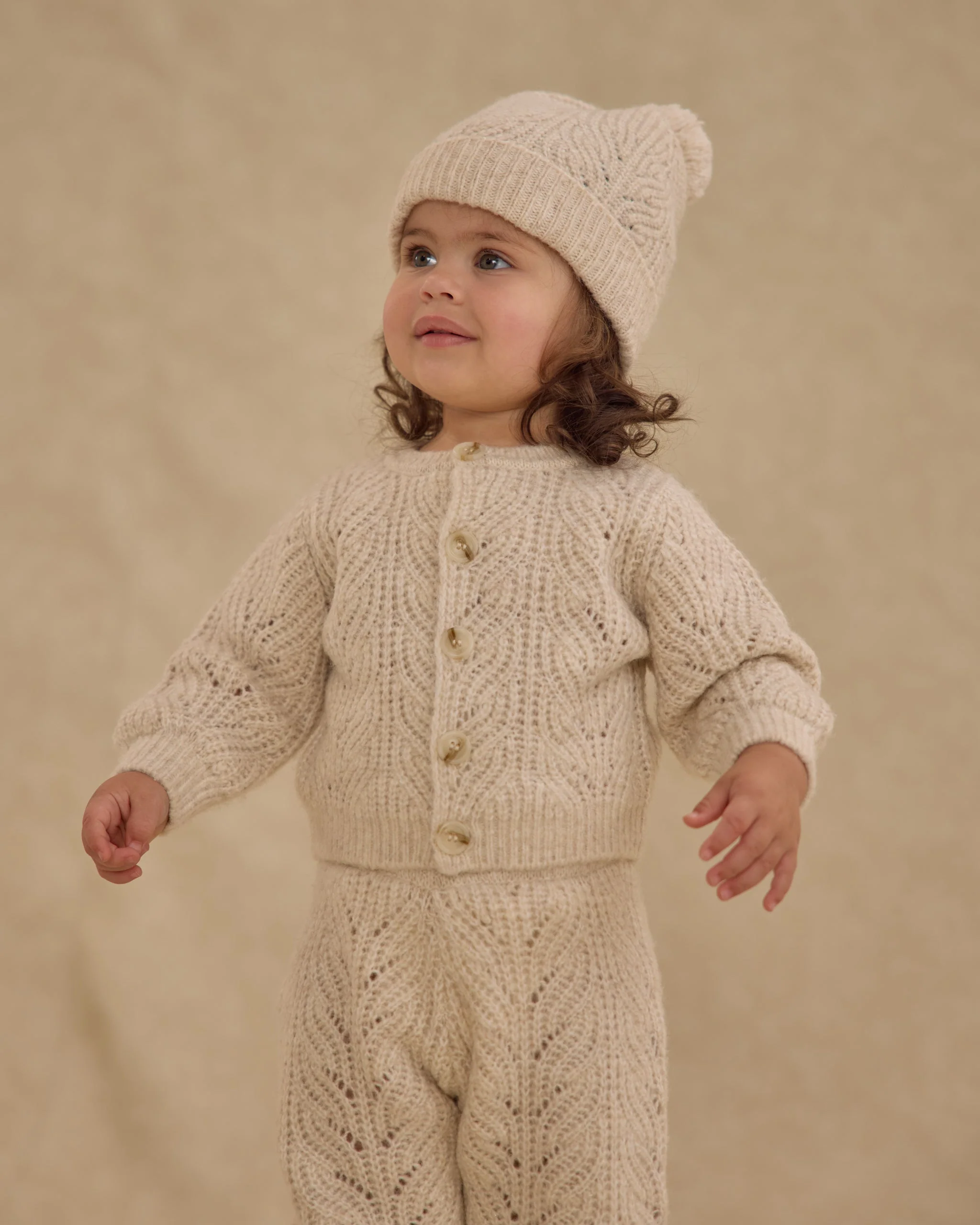 Knit Pant || Heathered Oatmeal - Image 3