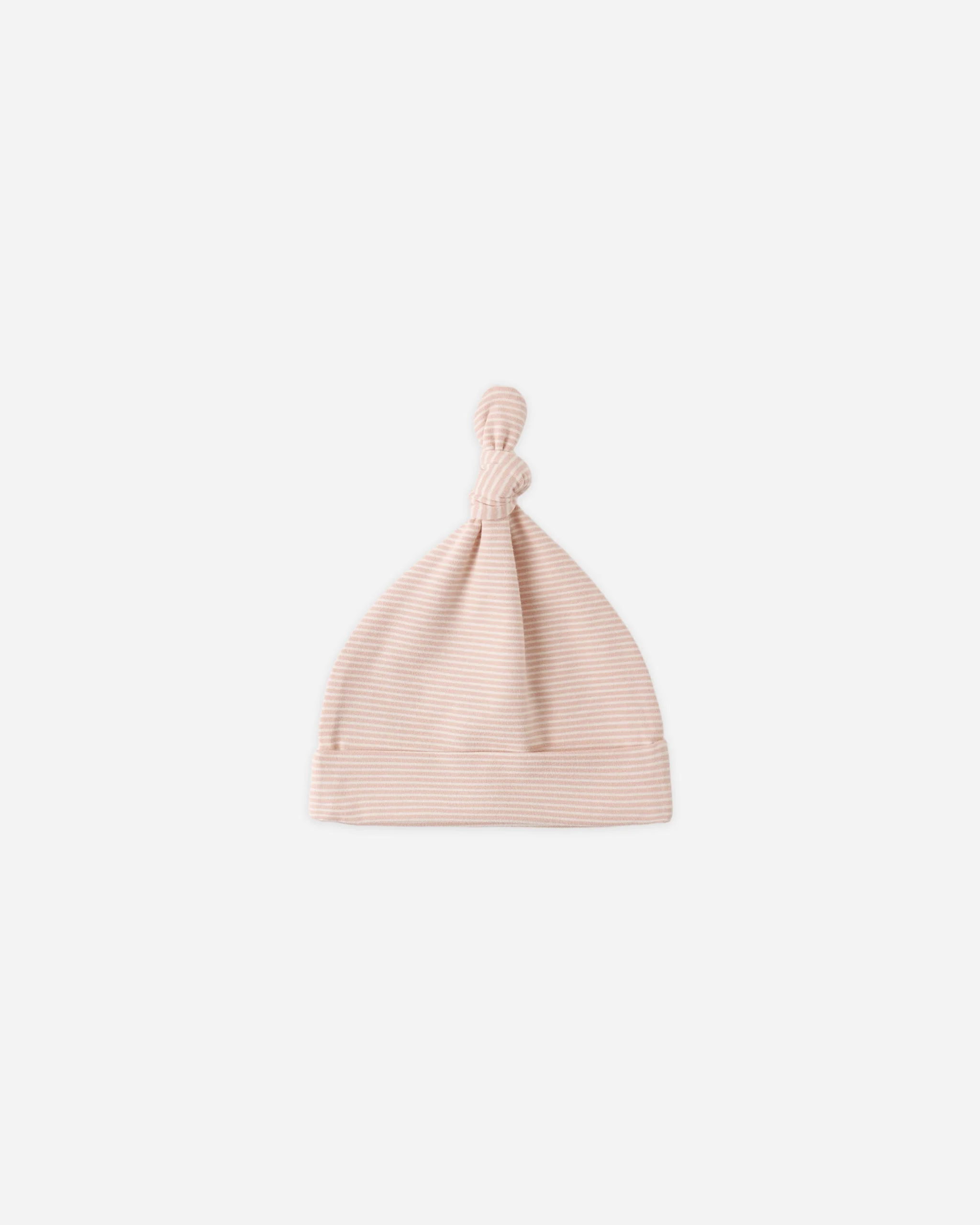 Knotted Baby Hat Melon Micro Stripe