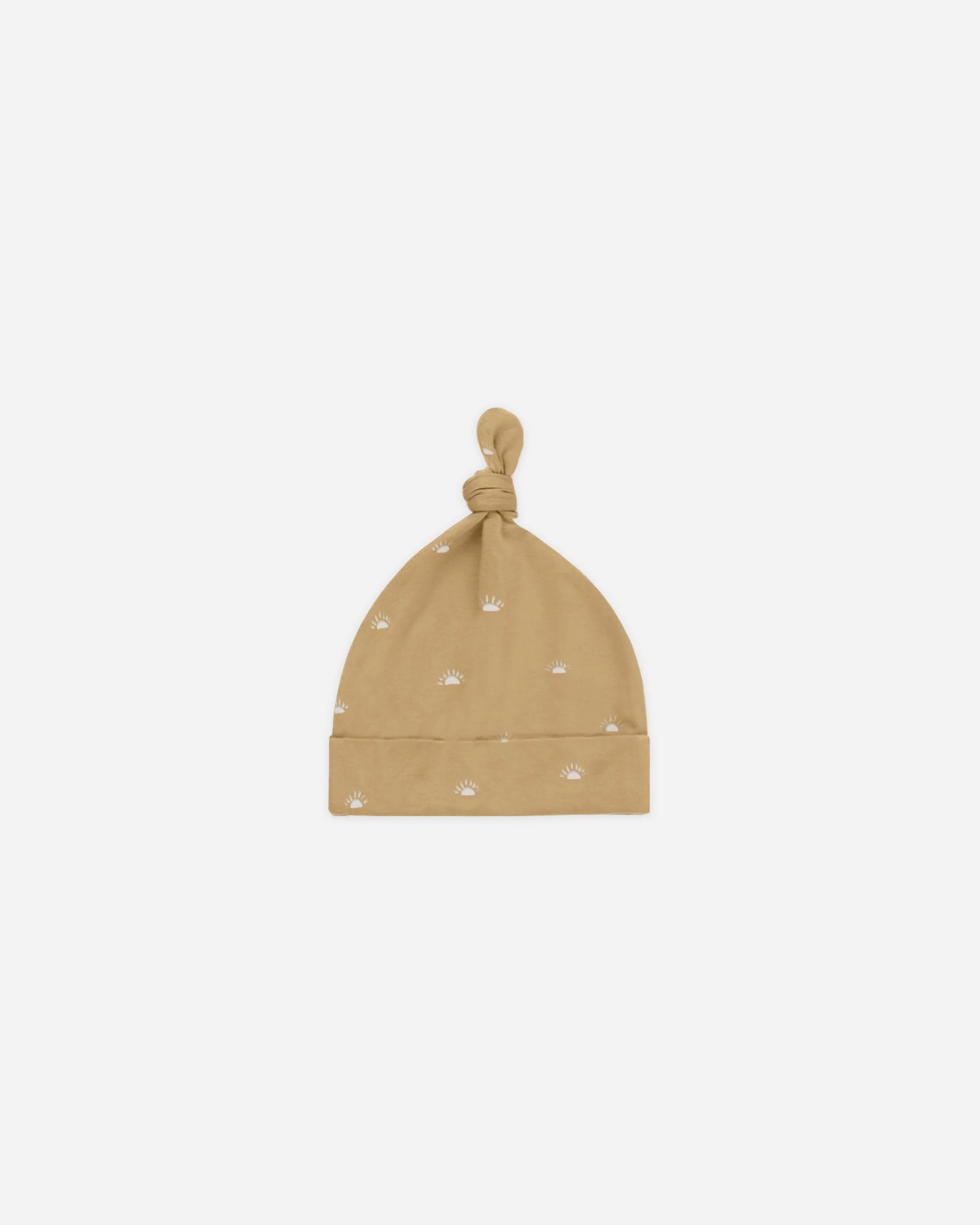 Knotted Baby Hat || Suns