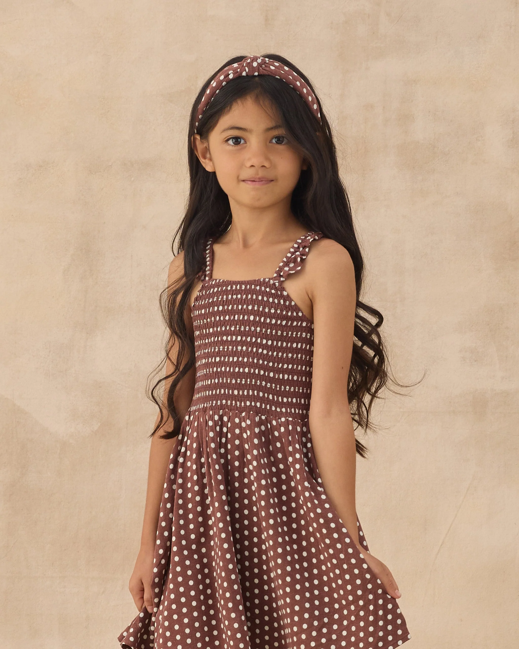 Knotted Headband Polka Dot - Image 2