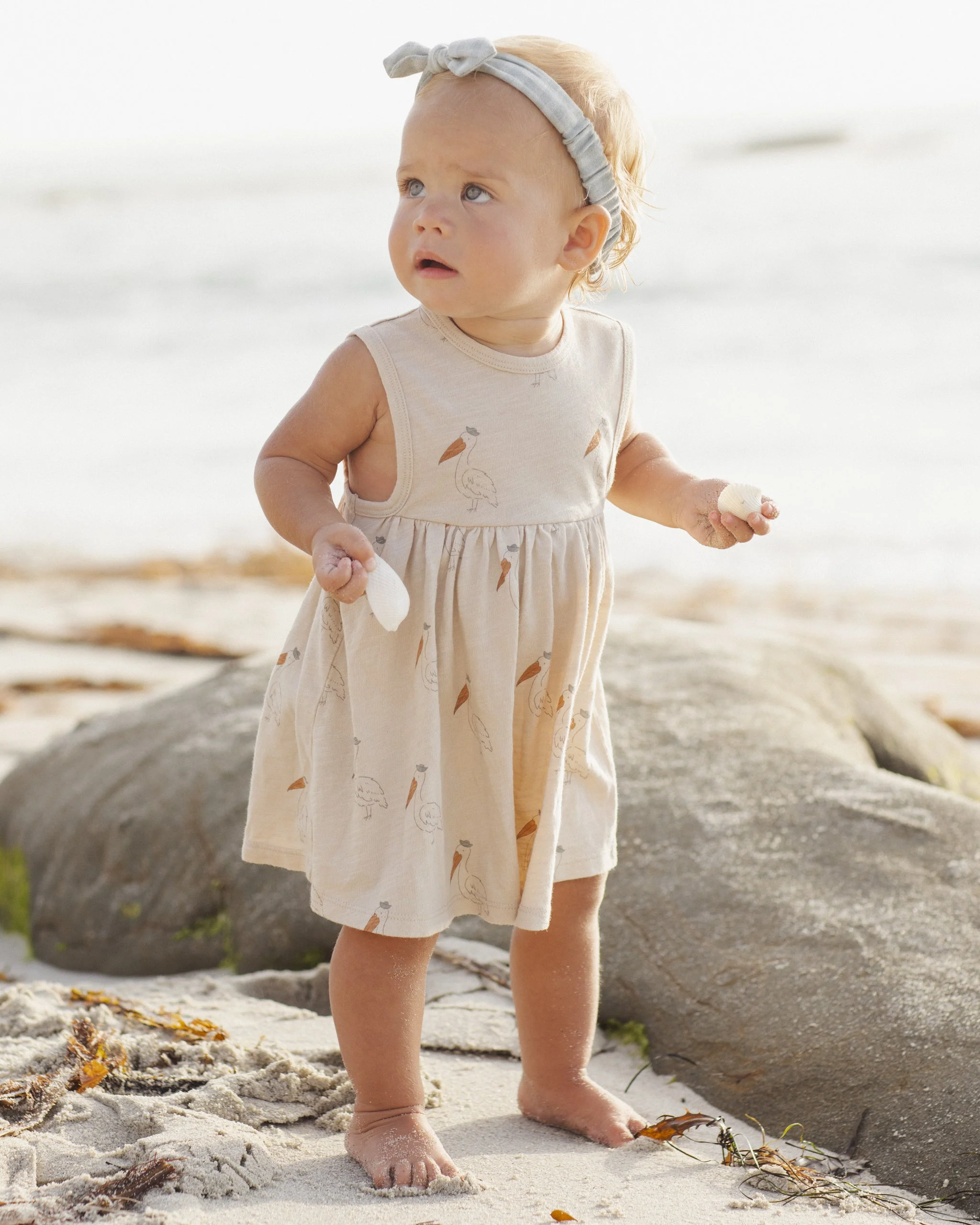 Layla Dress Pelican - Image 3