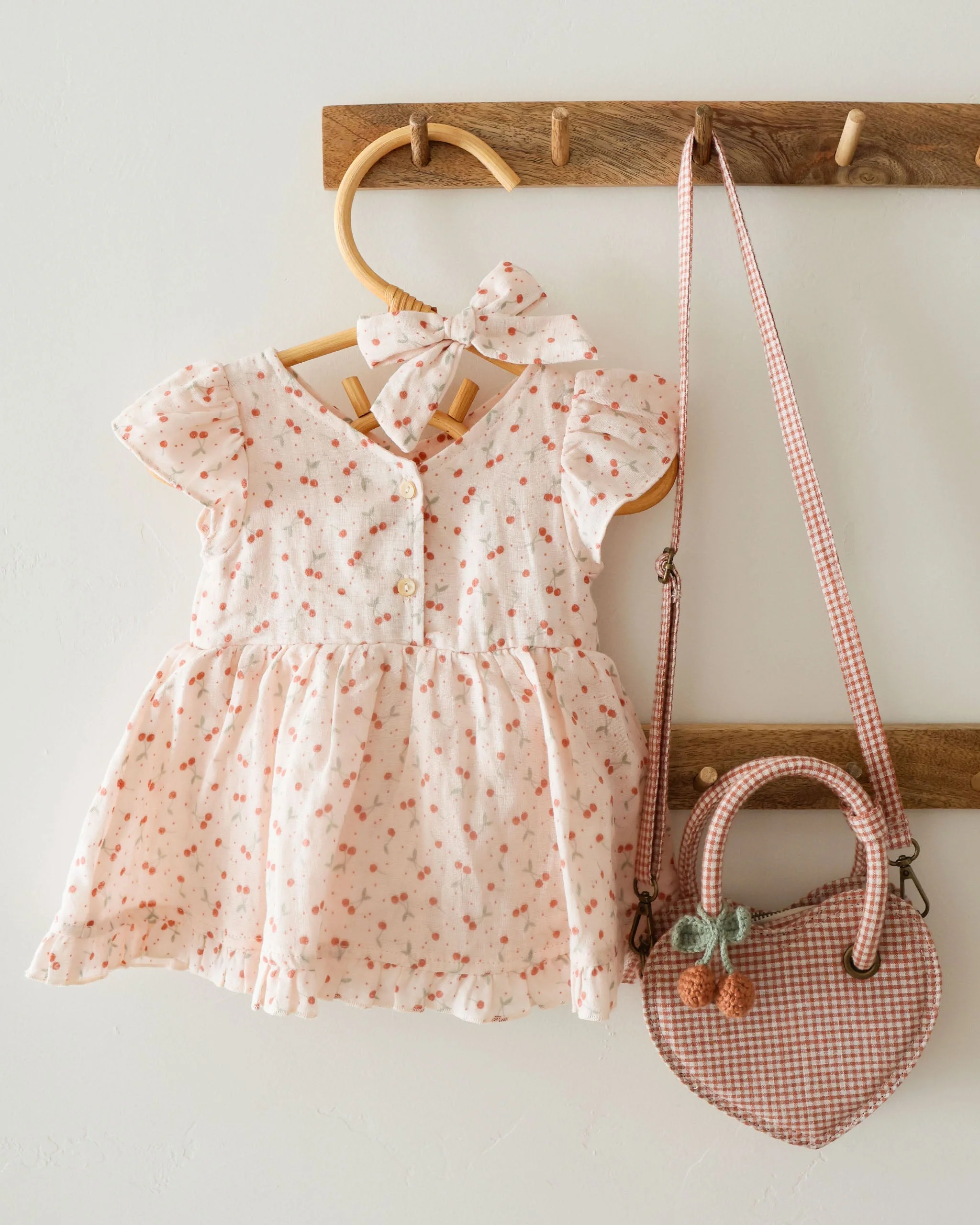 Lilia Romper || Cherries - Image 5