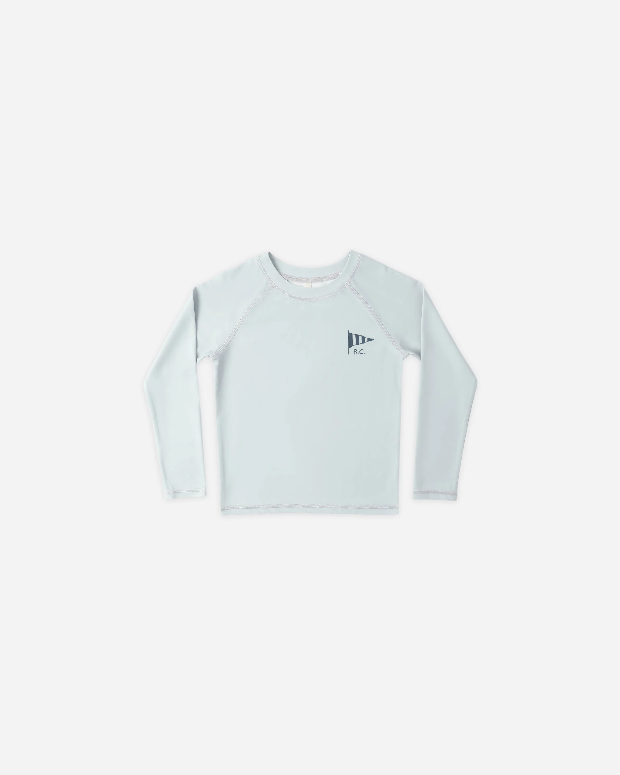 Long Sleeve Rashguard Light Blue