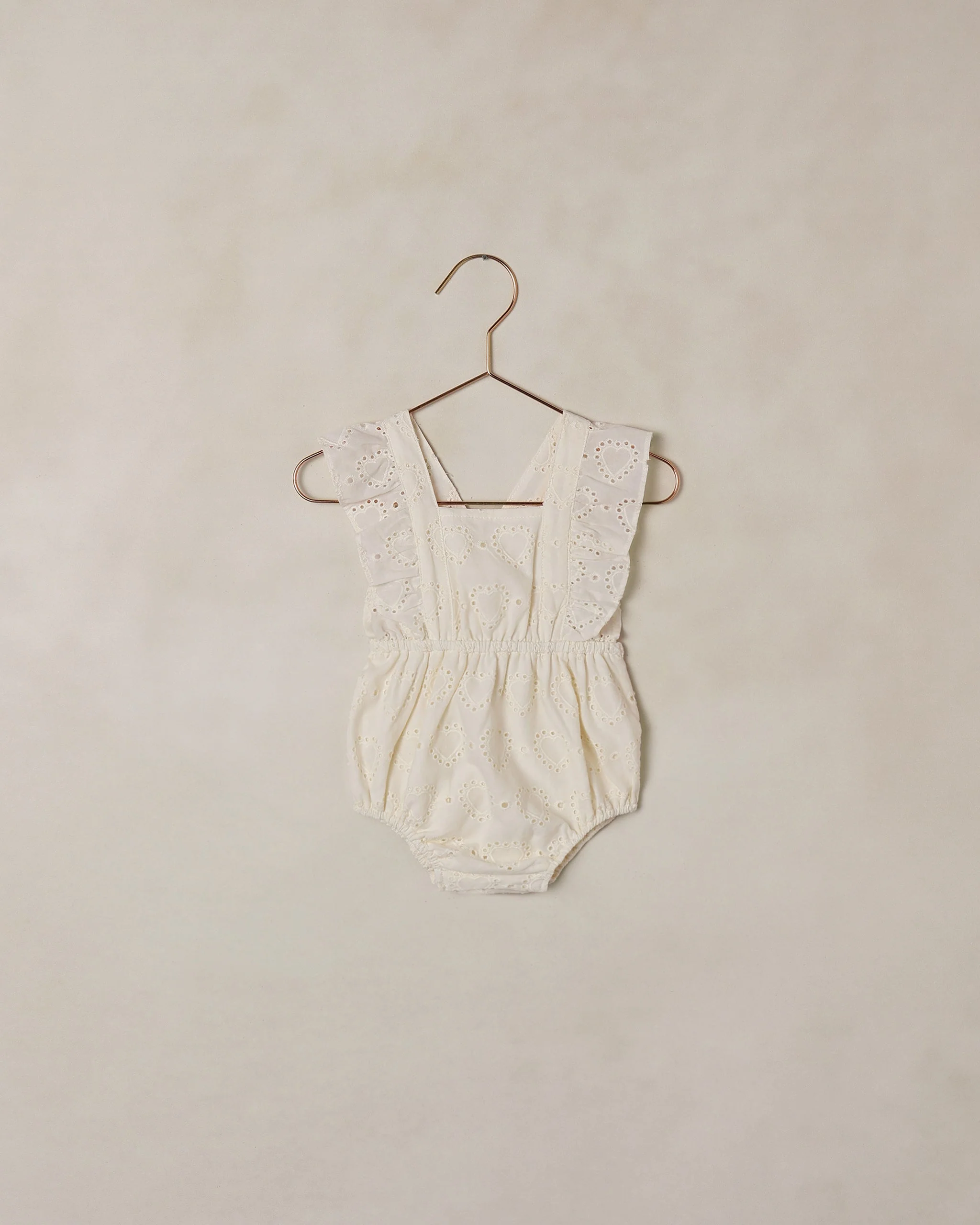 Lucy Romper Ivory