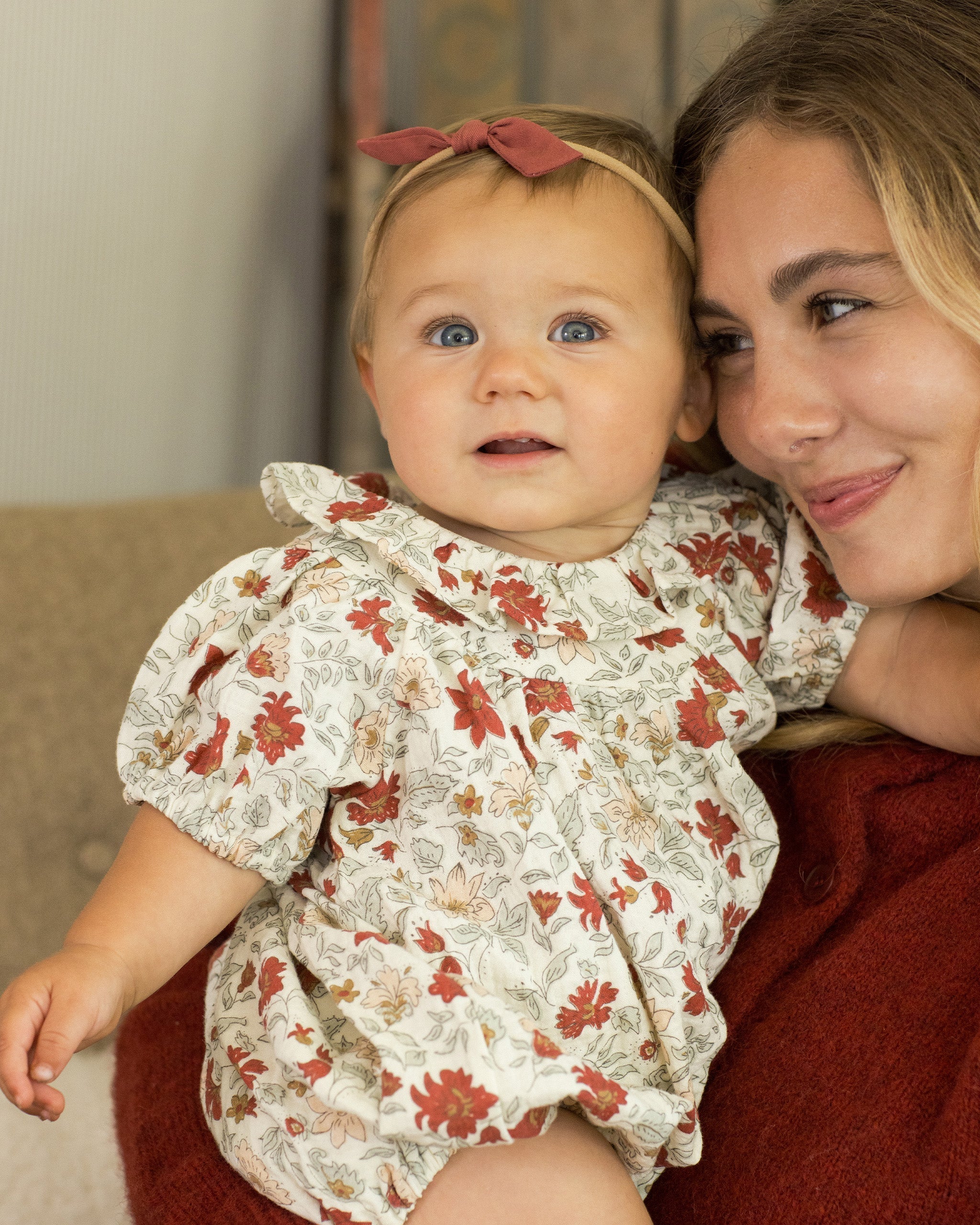 Lula Romper || Holiday Floral - Image 4