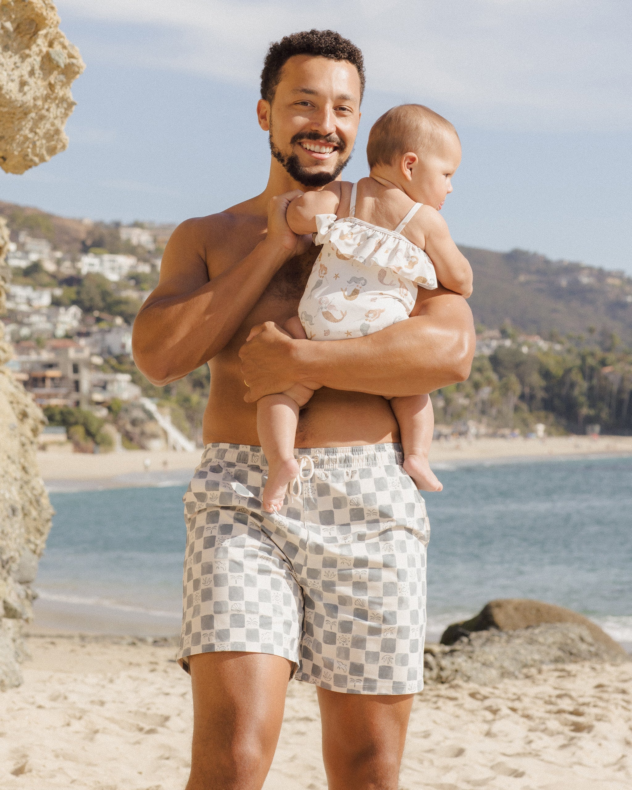 Men's Boardshort | Coastal Check - Image 6