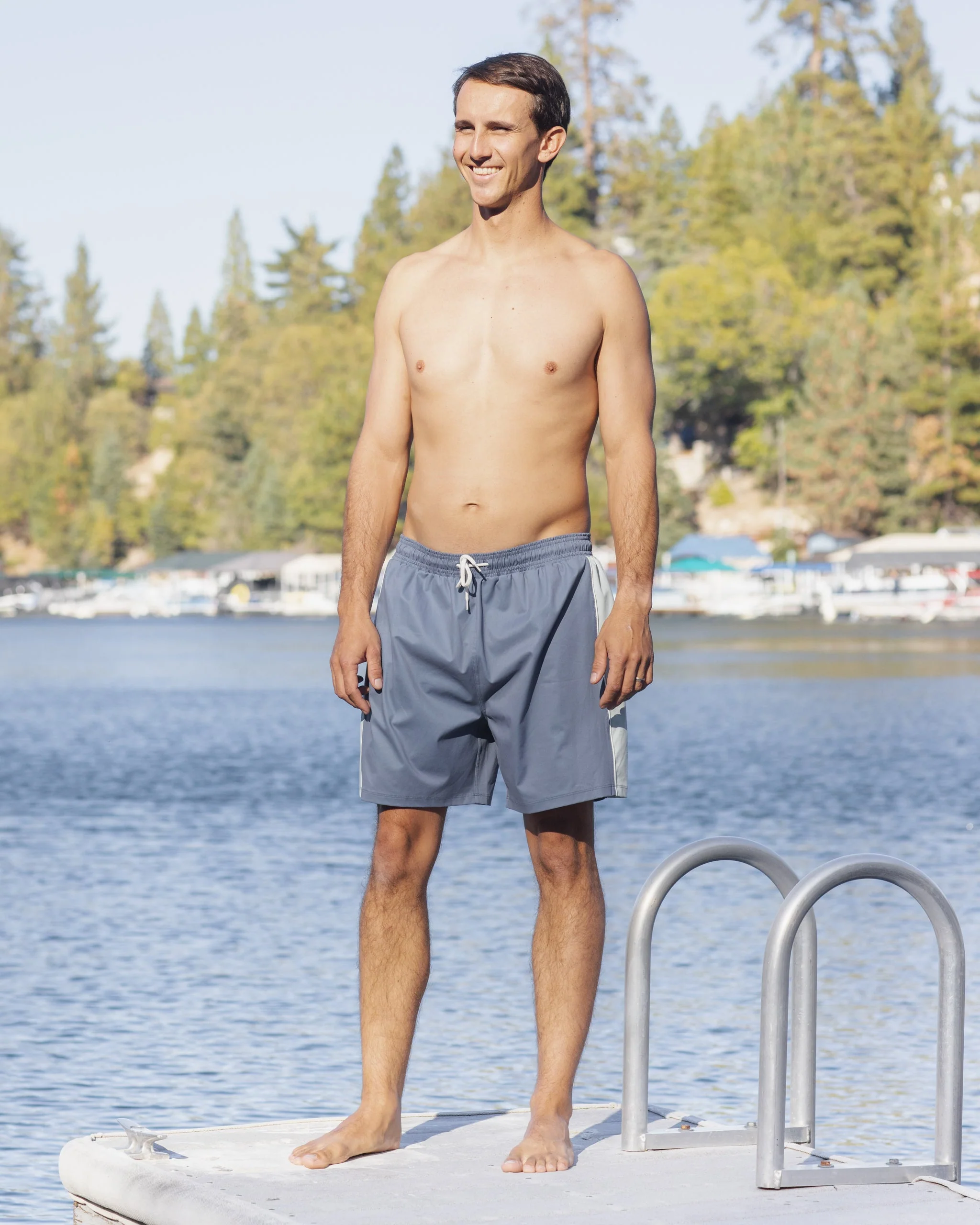 Men's Paneled Boardshort Marine - Image 2