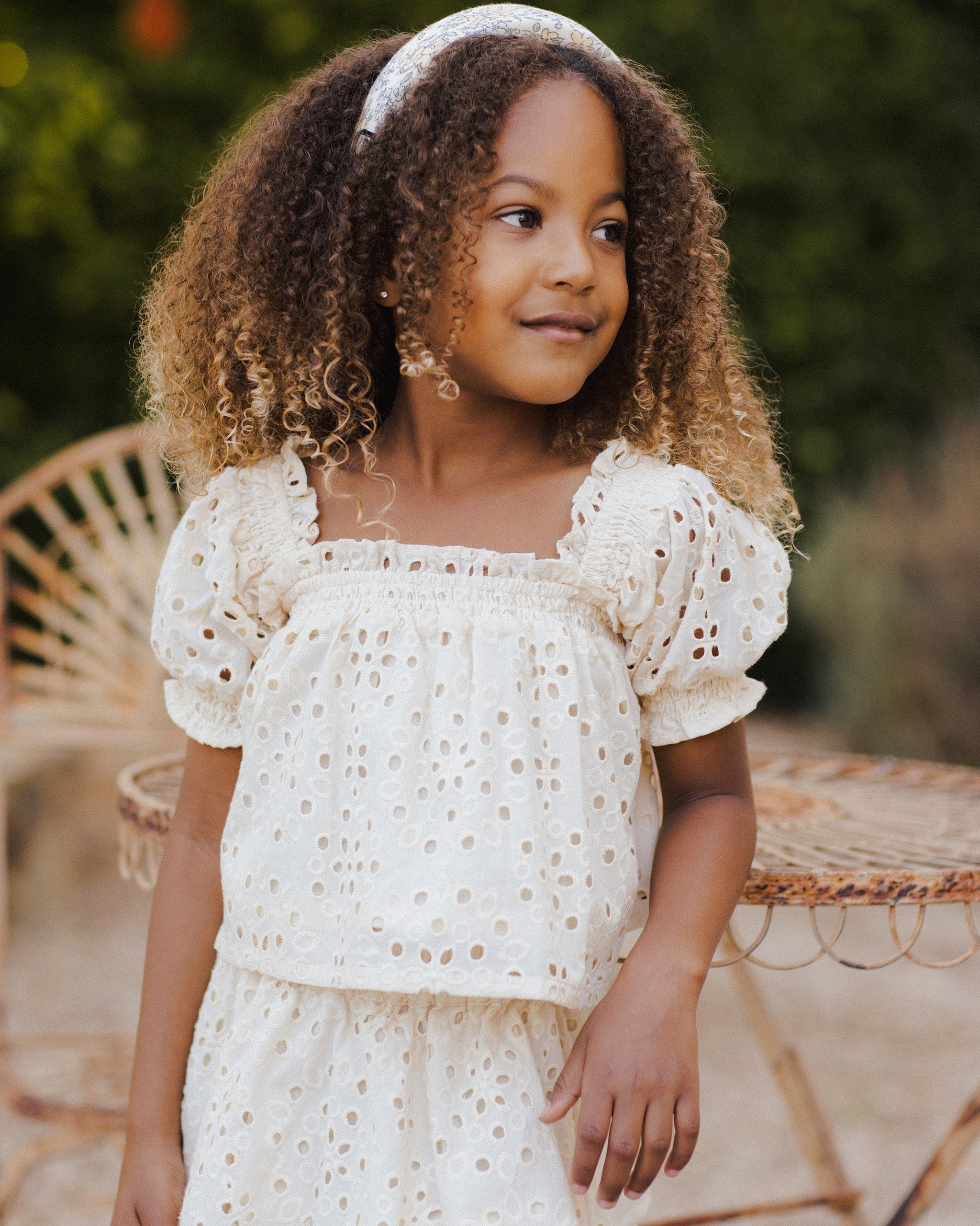 Milan Blouse || Natural - Image 2
