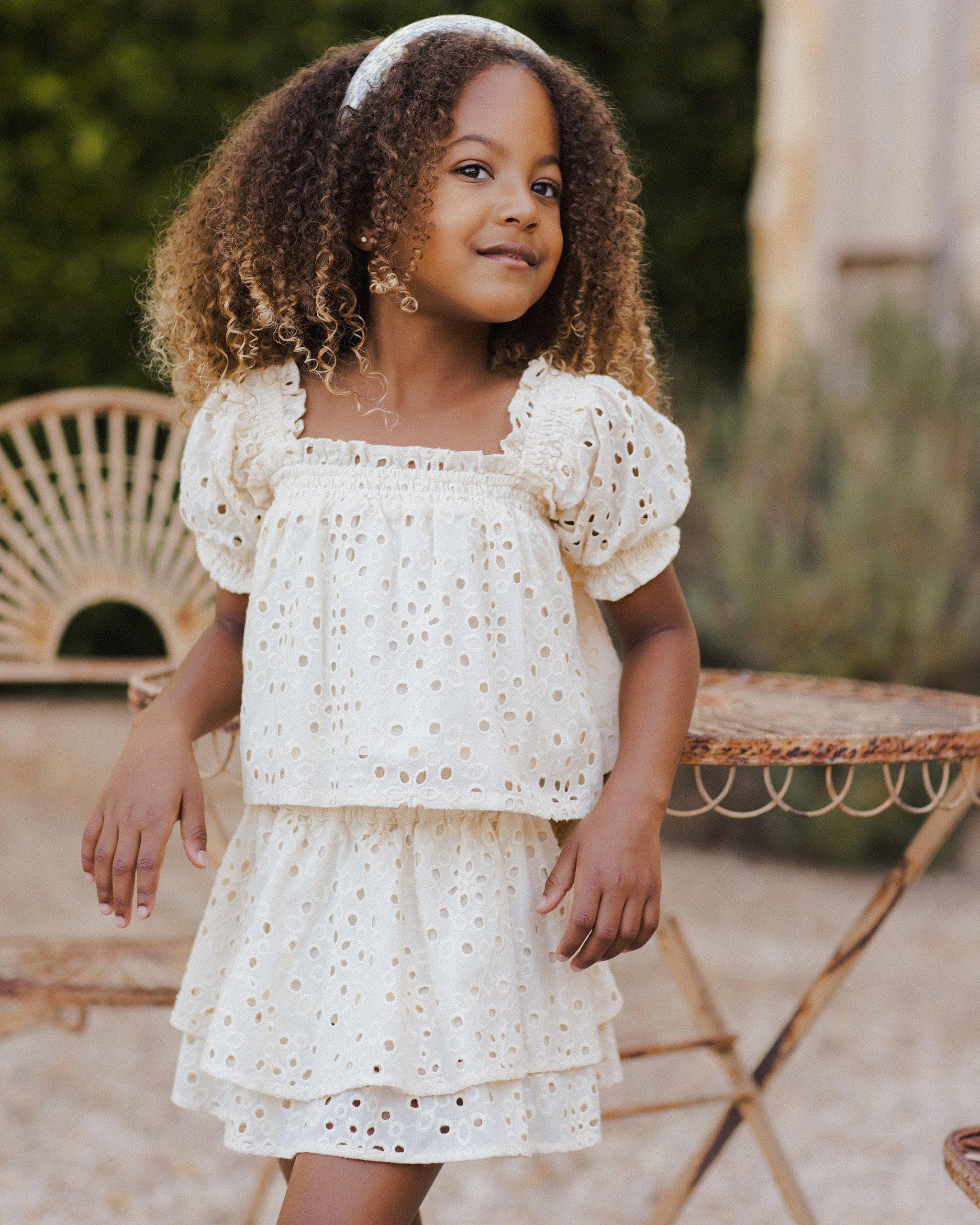 Milan Blouse || Natural - Image 5