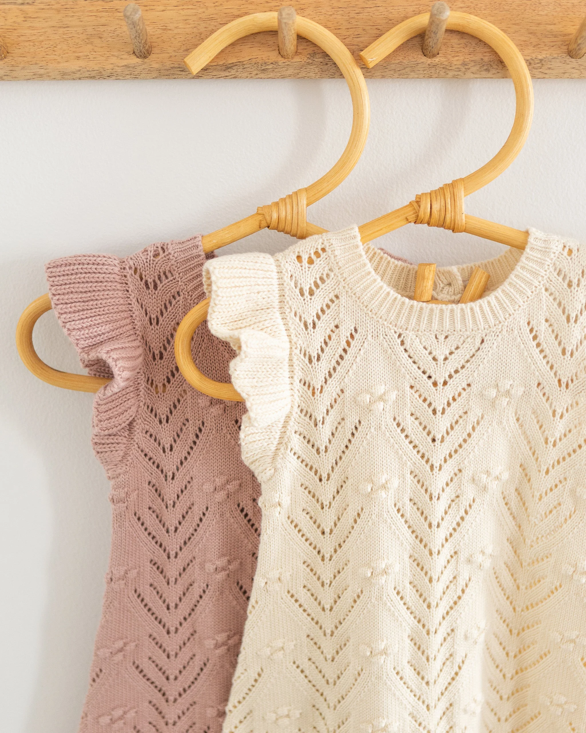 Mira Knit Romper Mauve - Image 3