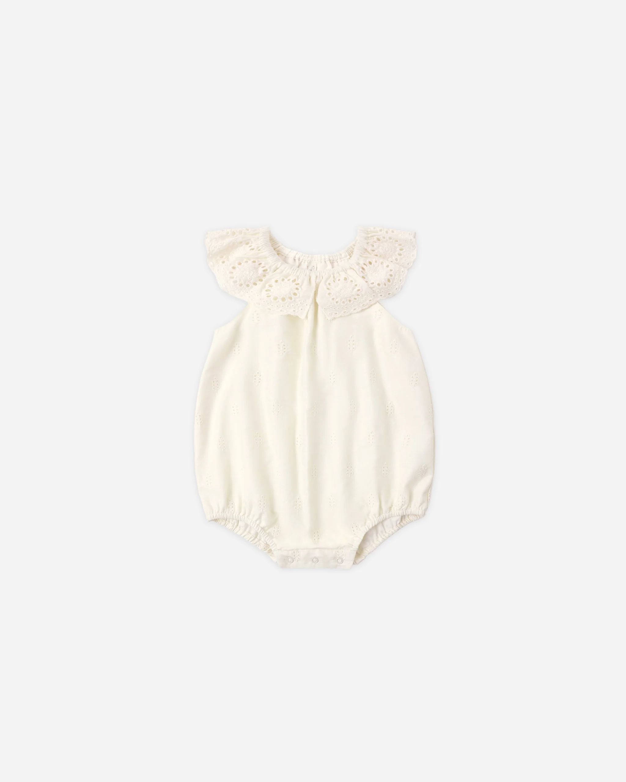 Myla Romper Ivory