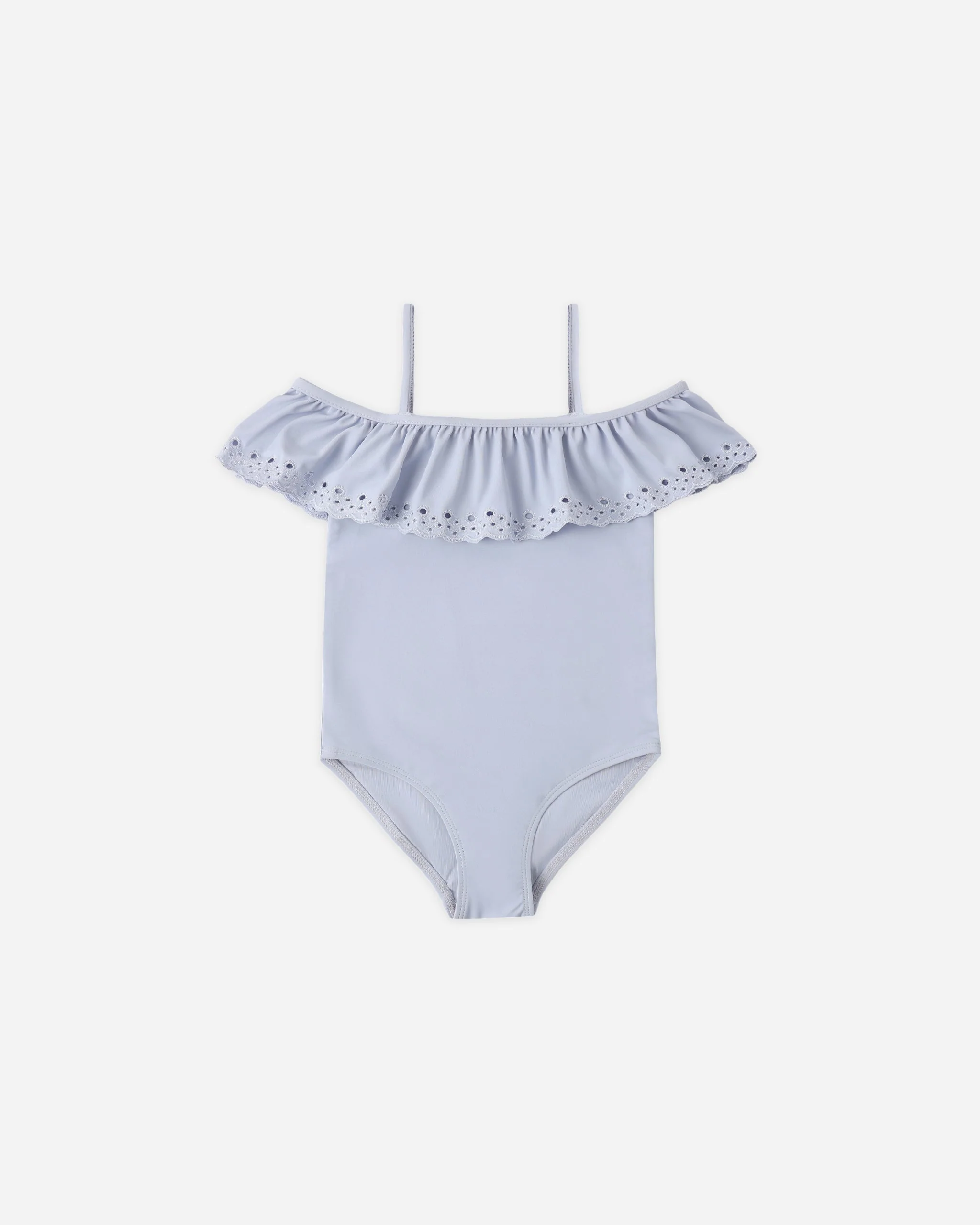 Off-The-Shoulder One-Piece Periwinkle