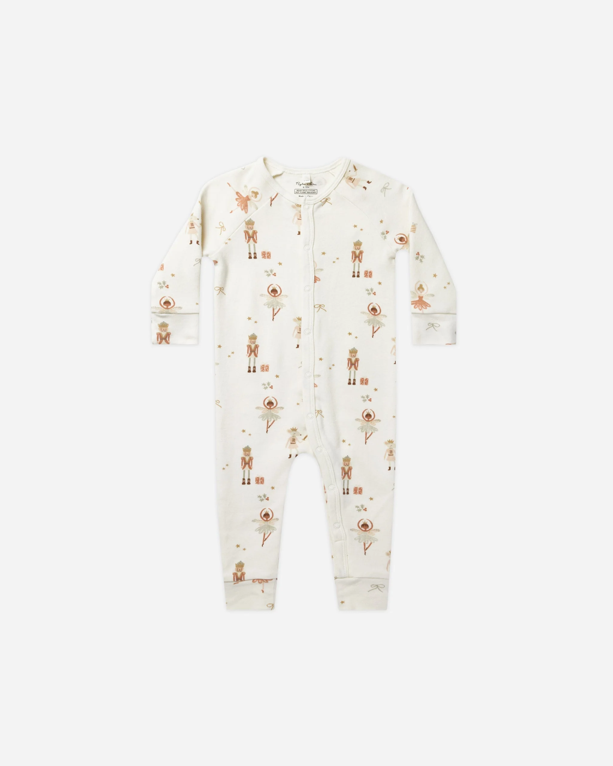 Organic Pajama Long John || Nutcracker