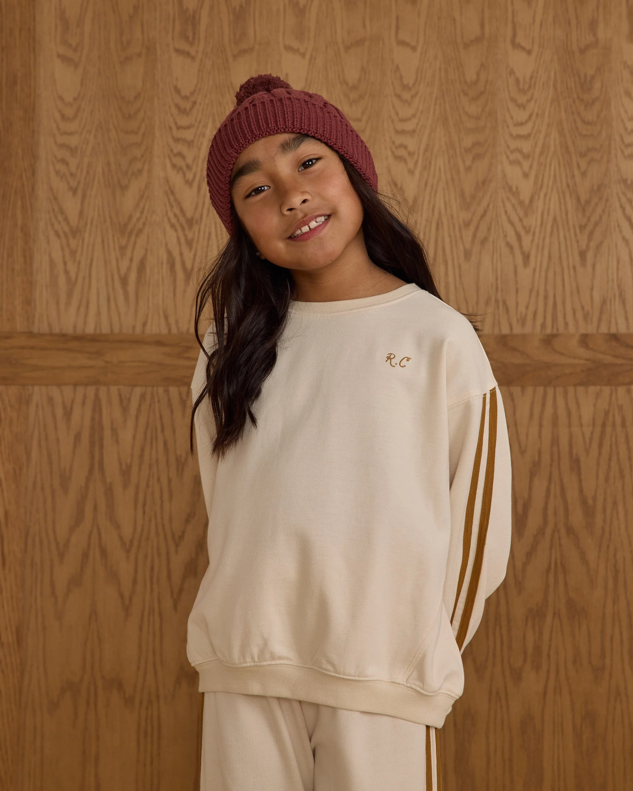 Oversized Sweatshirt || Natural - Image 4