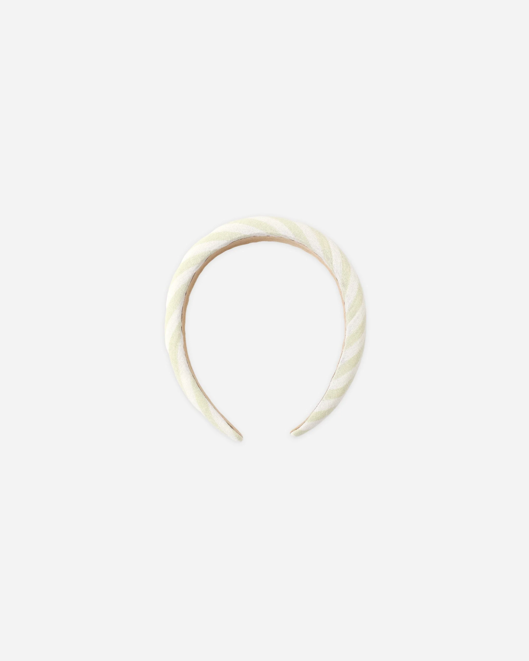 Padded Headband Citron Stripe