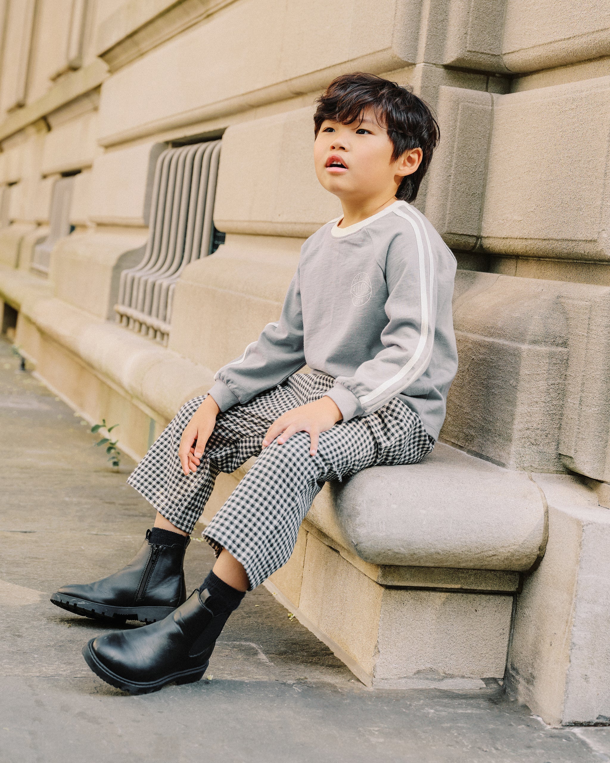 Palmer Pant || Black Gingham - Image 4