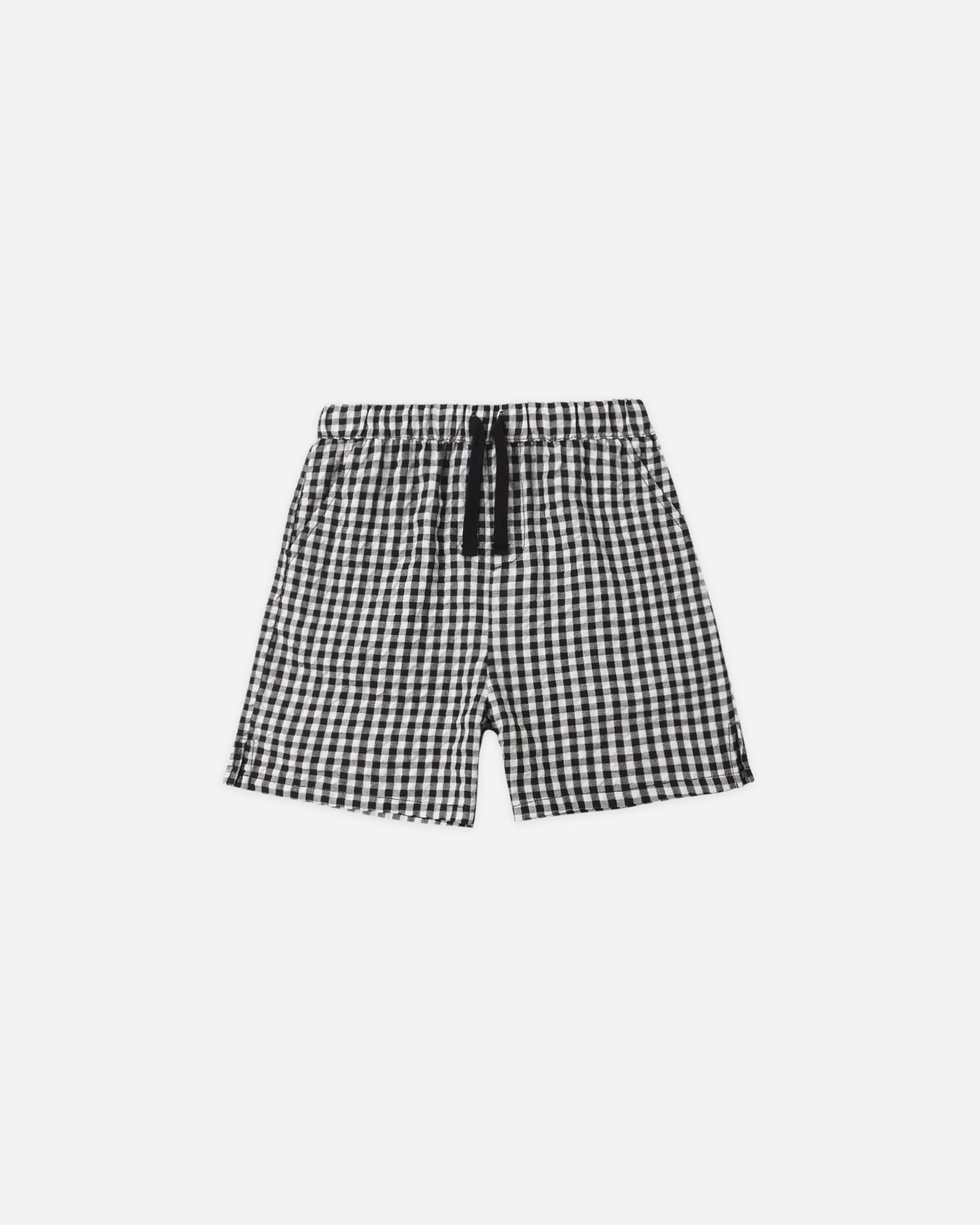 Perry Short Black Check