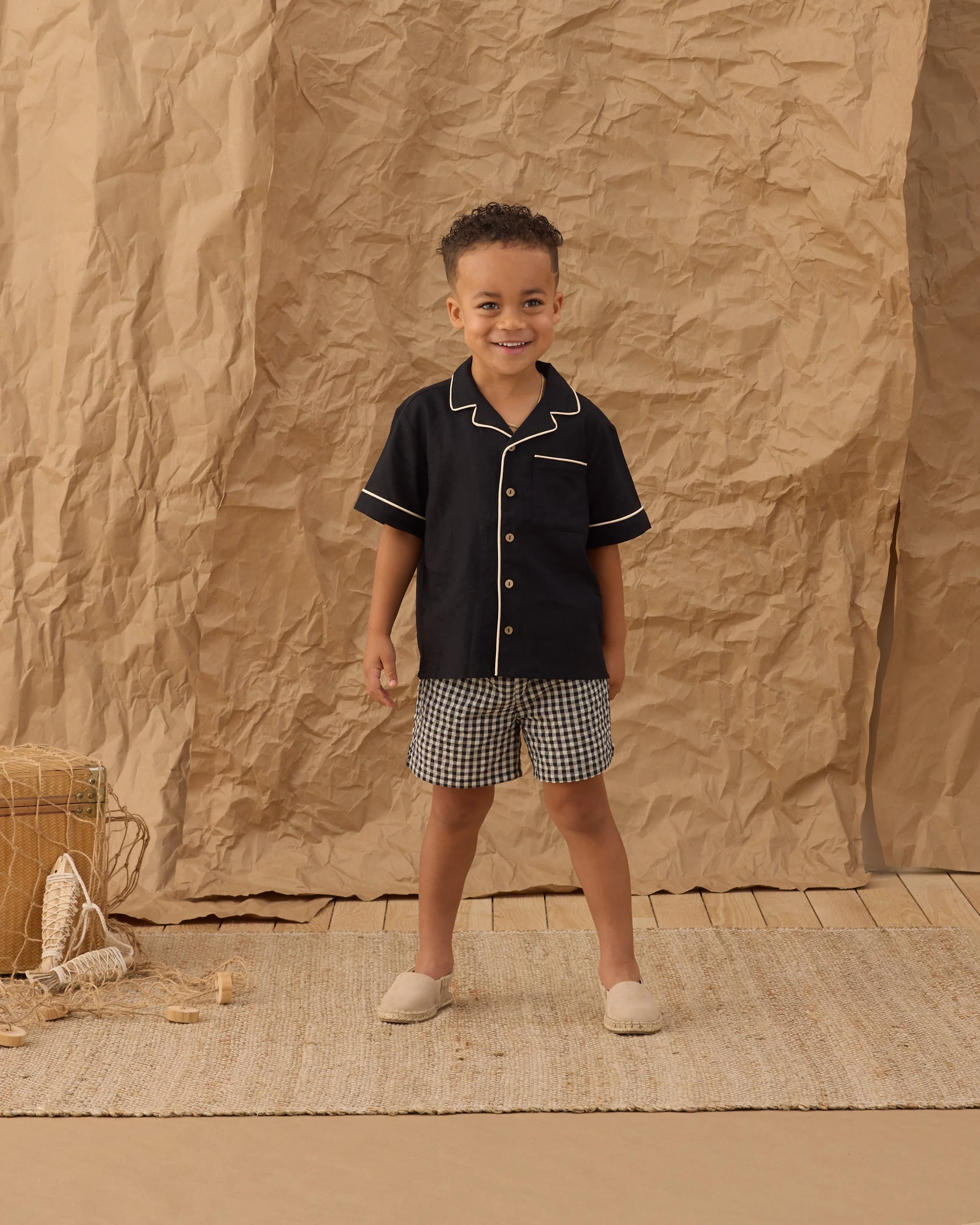 Perry Short Black Check - Image 2