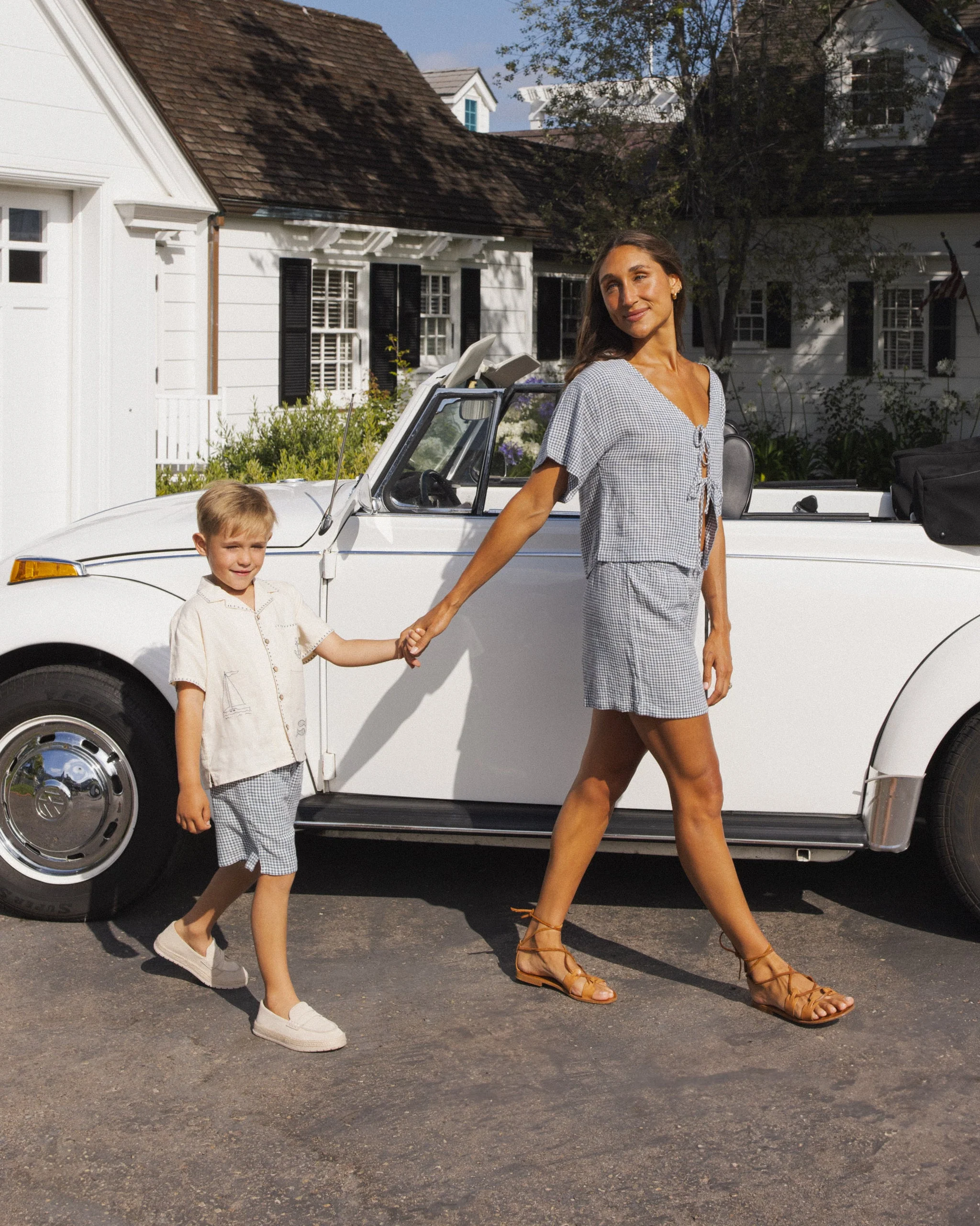 Perry Short Marine Gingham - Image 5