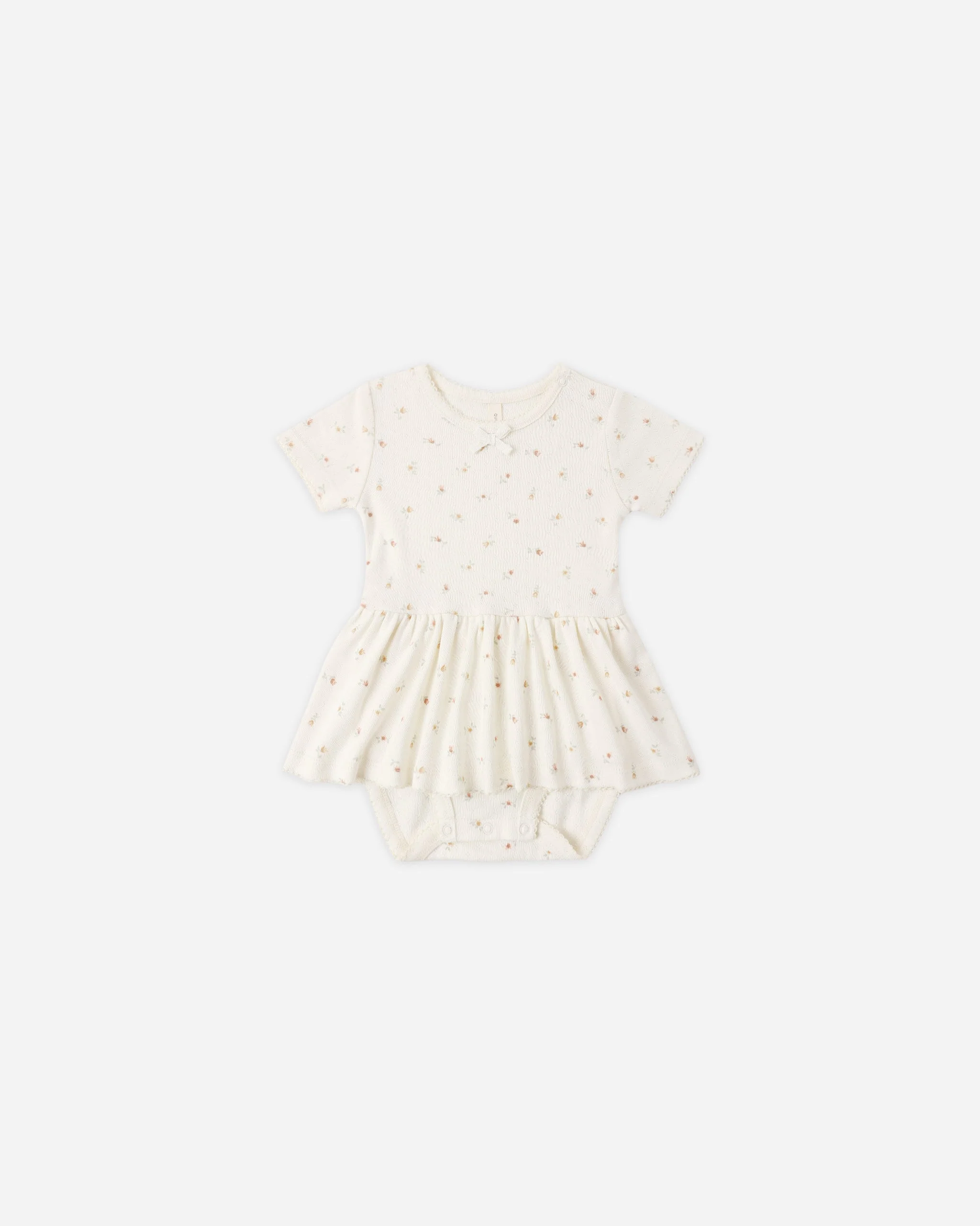 Pointelle Skirted Bodysuit Petit Fleur