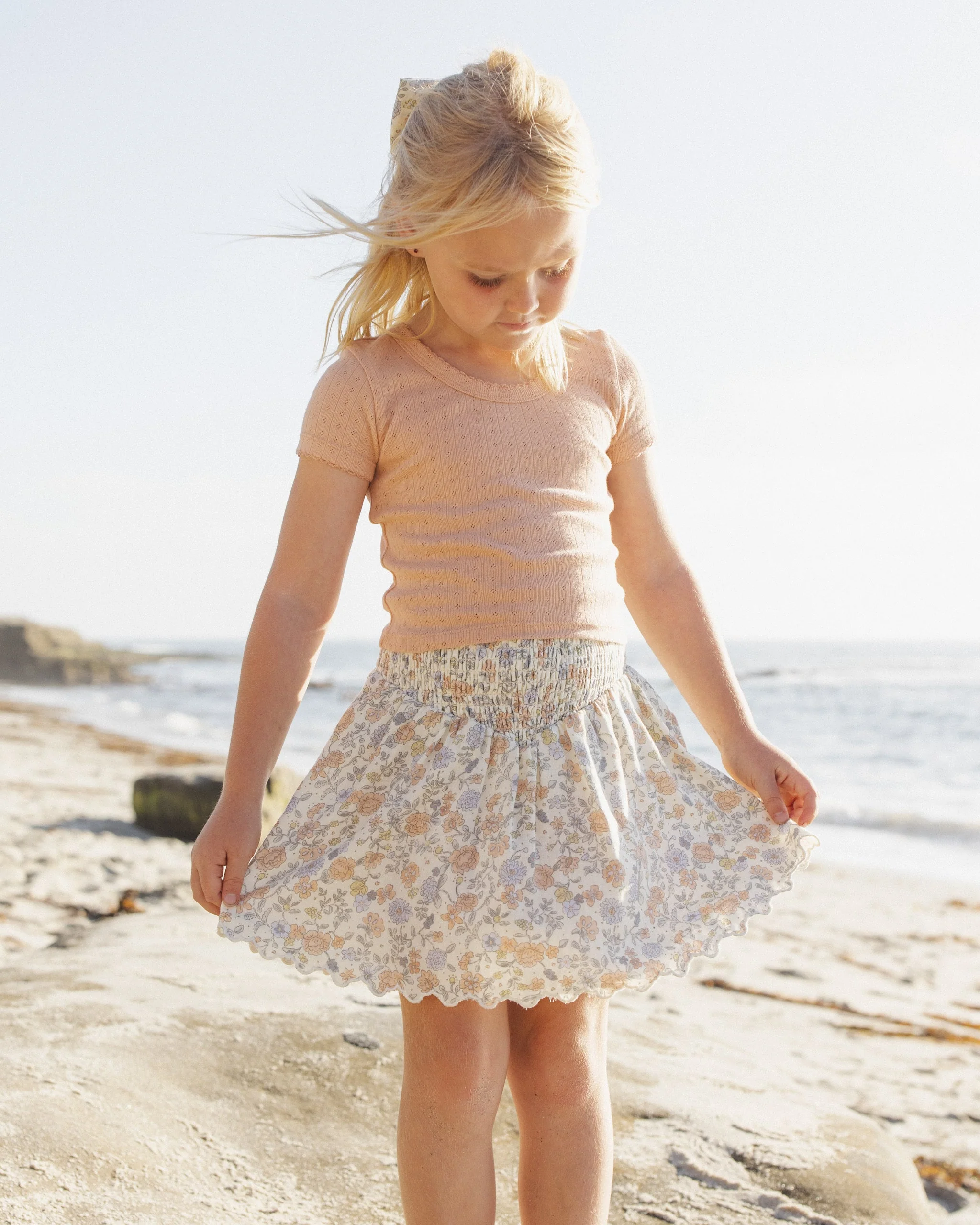 Pointelle Tee Melon - Image 2