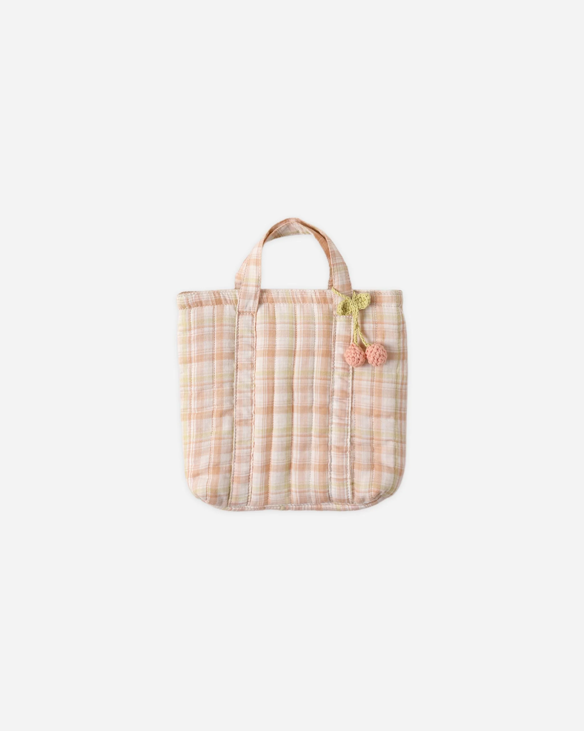 Quilted Bag Summer Plaid