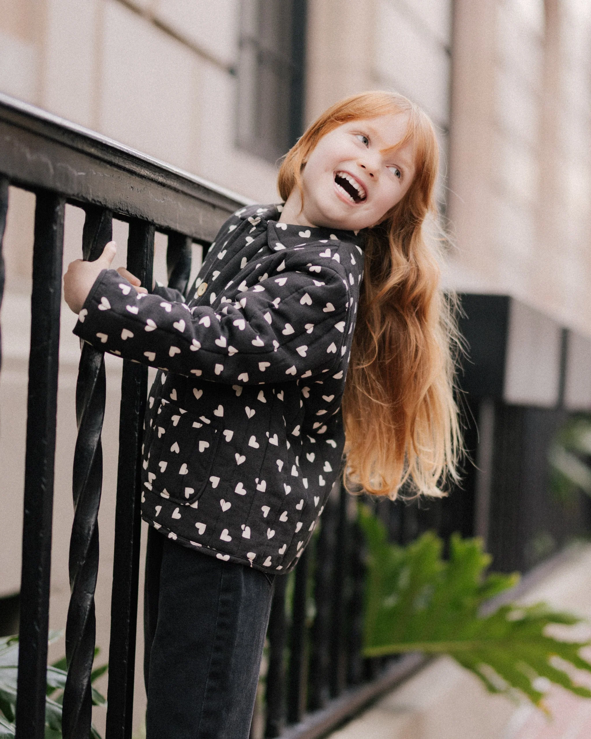 Quilted Coat || Hearts - Image 4