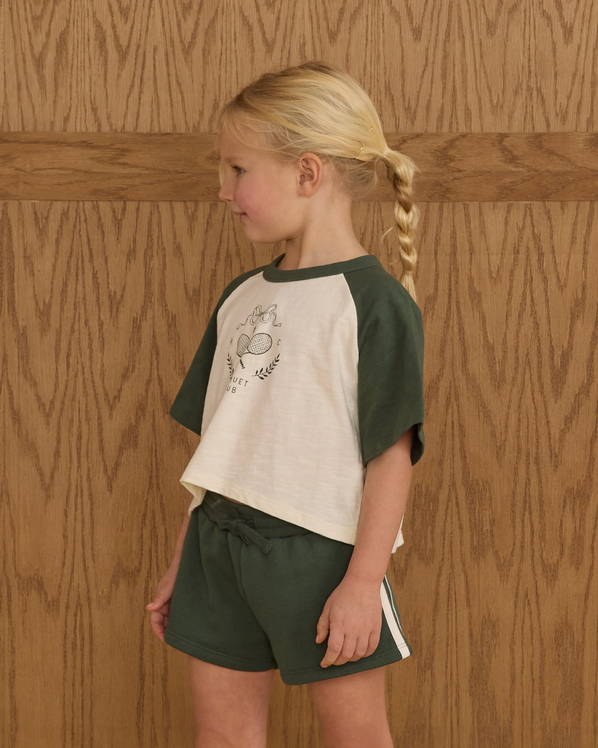 Raglan Crop Tee || Racquet Club - Image 4