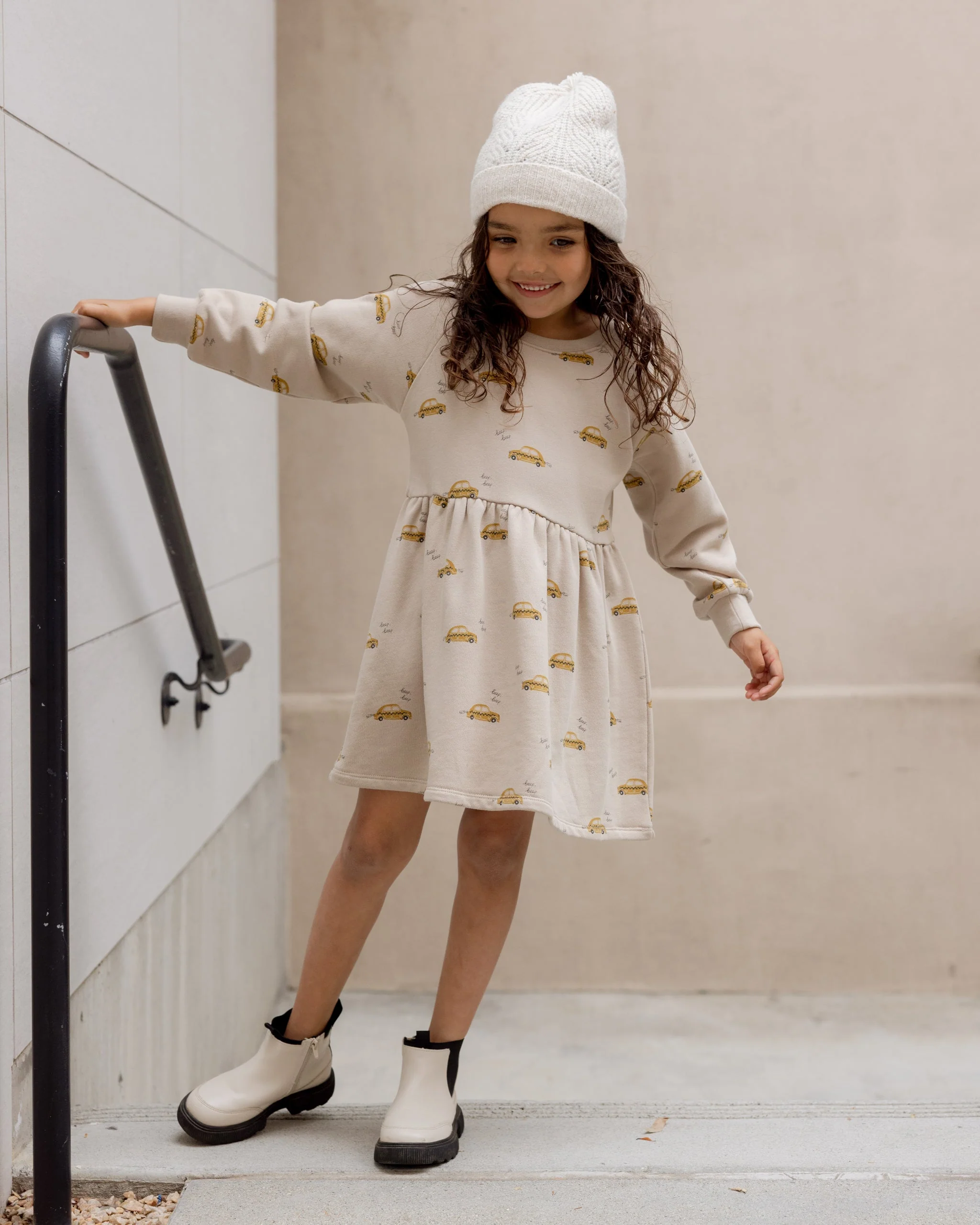 Raglan Dress || Taxi - Image 3