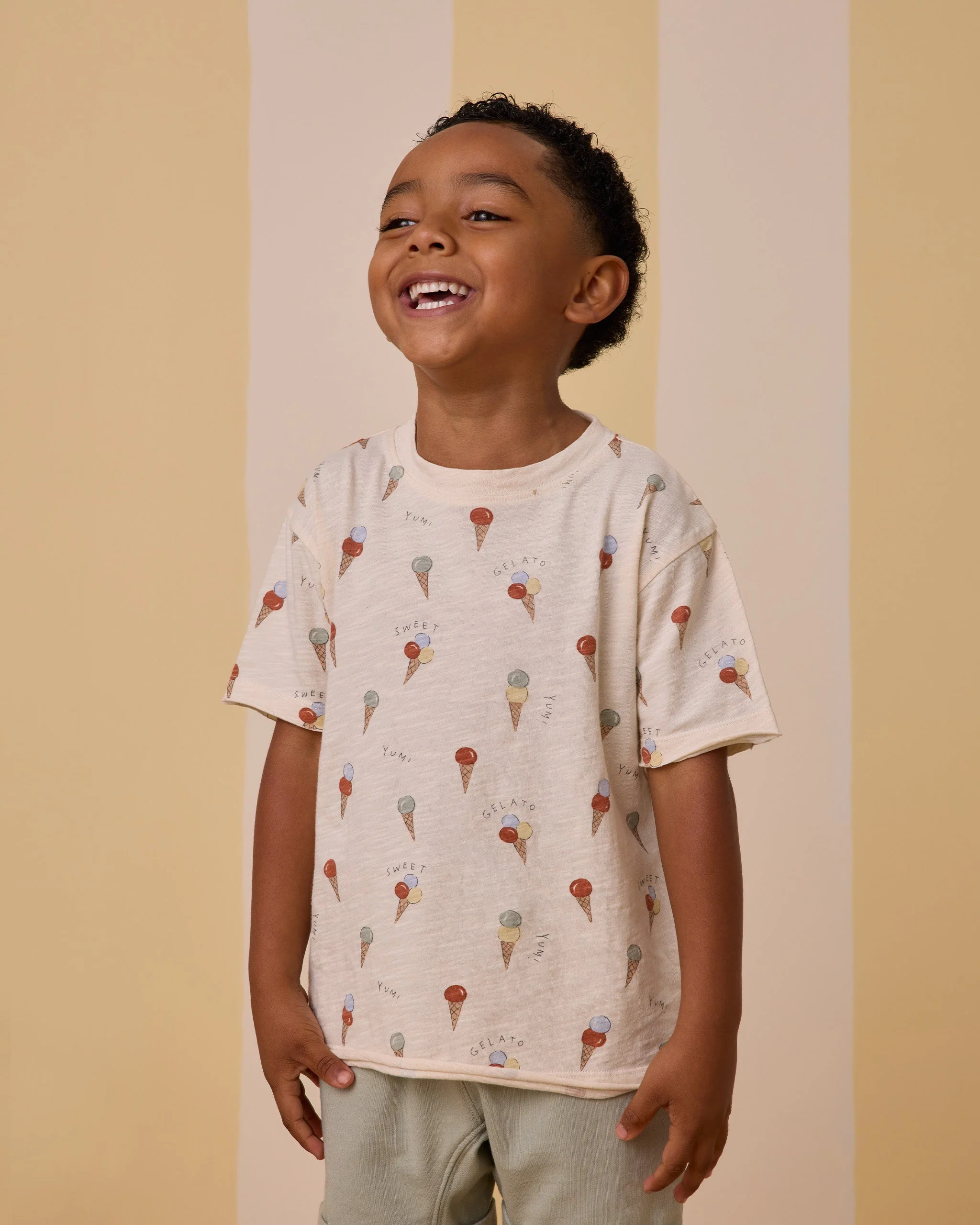 Raw Edge Tee || Gelato - Image 2