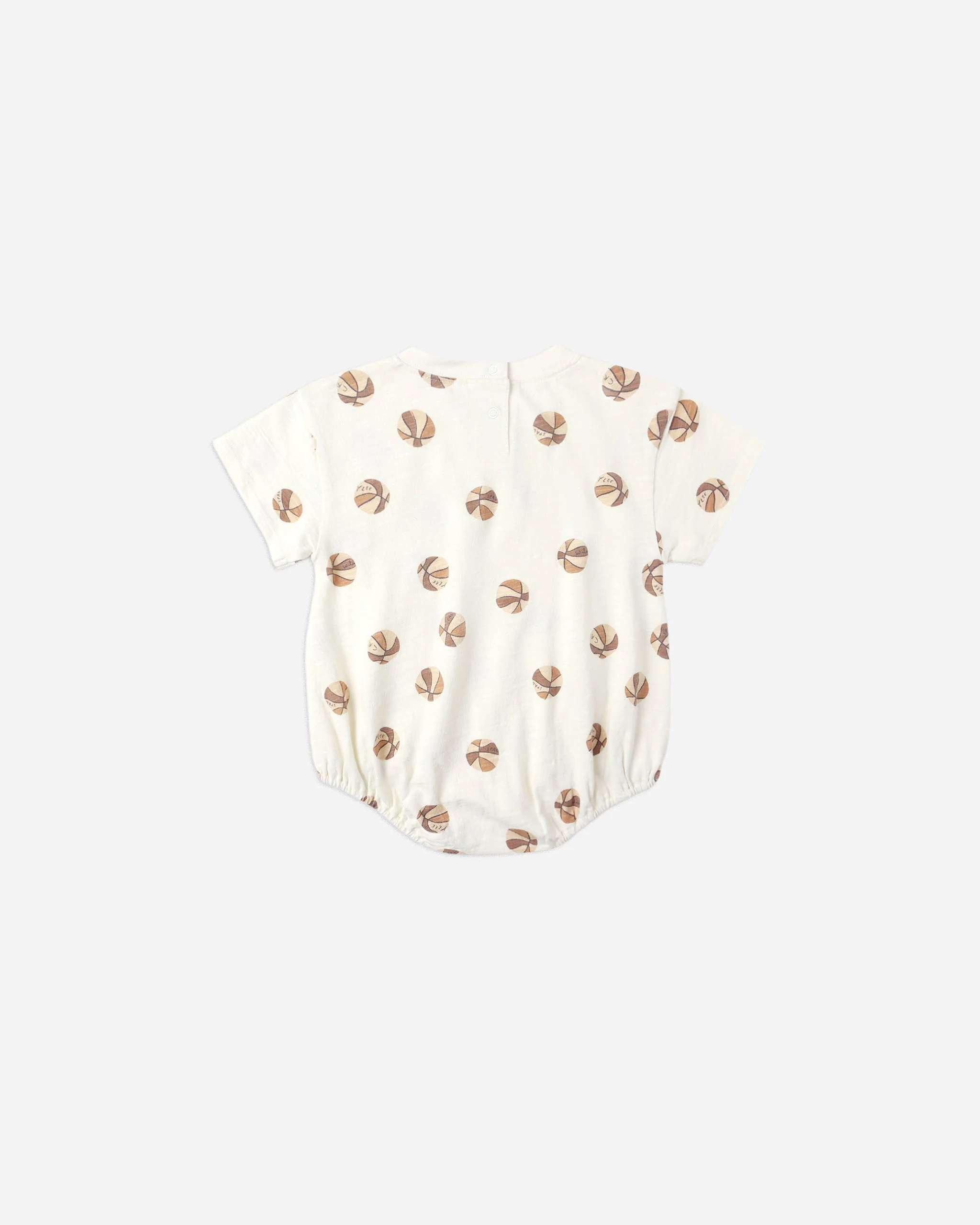 Relaxed Bubble Romper || Basketball - Image 2