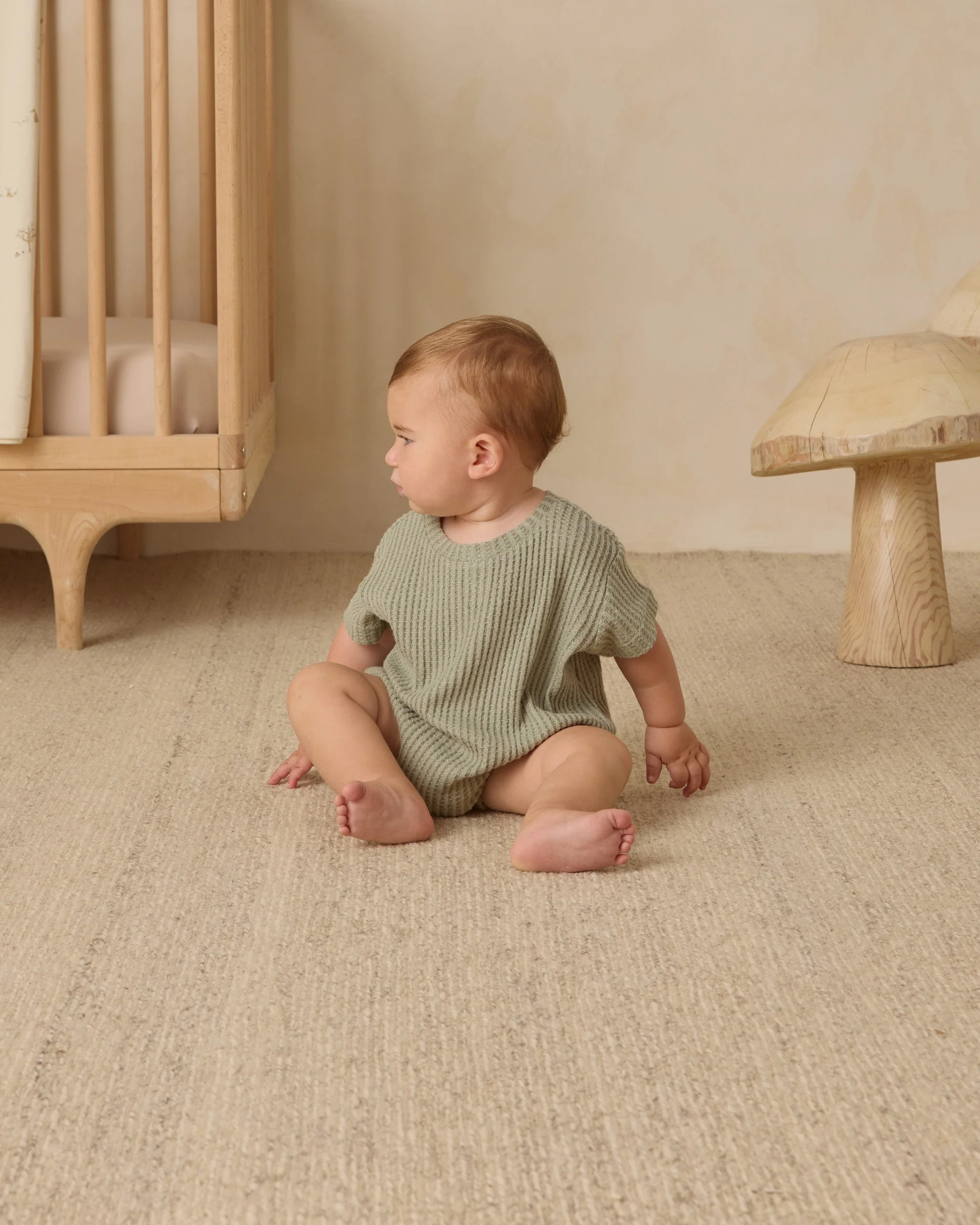 Relaxed Bubble Romper || Fern - Image 3
