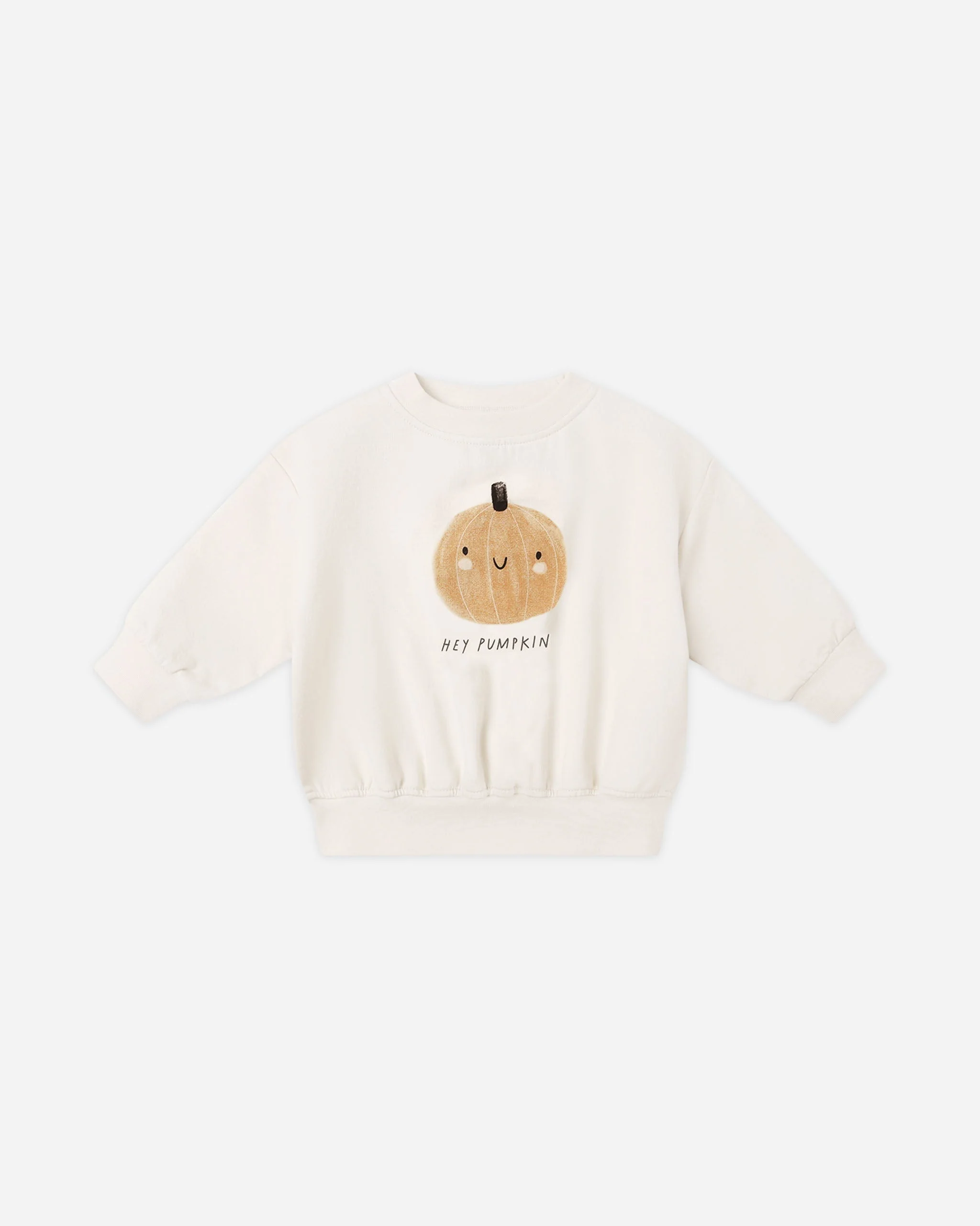 Relaxed Fleece Sweatshirt || Pumpkin