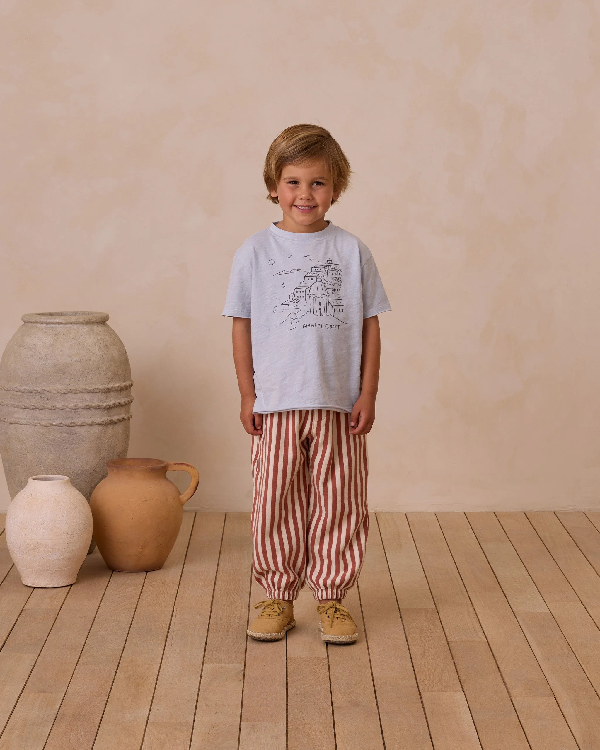 Relaxed Jogger || Poppy Stripe - Image 3