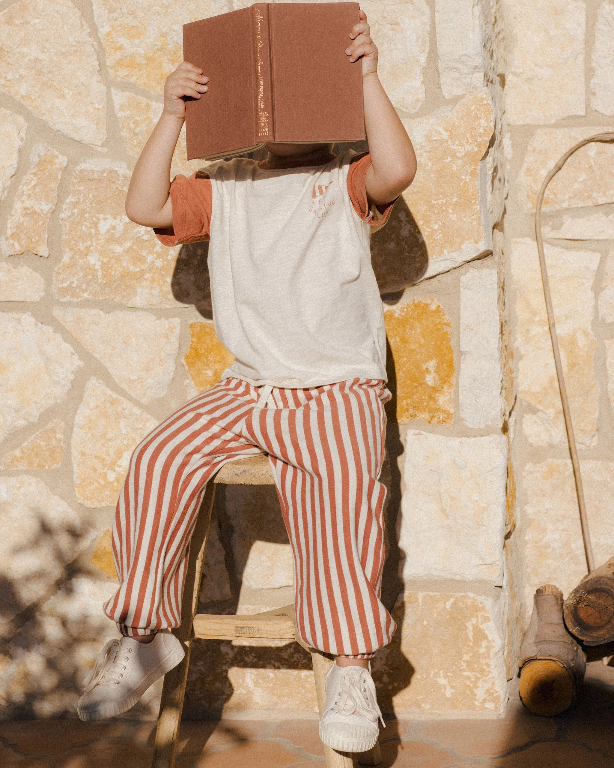 Relaxed Jogger || Poppy Stripe - Image 6