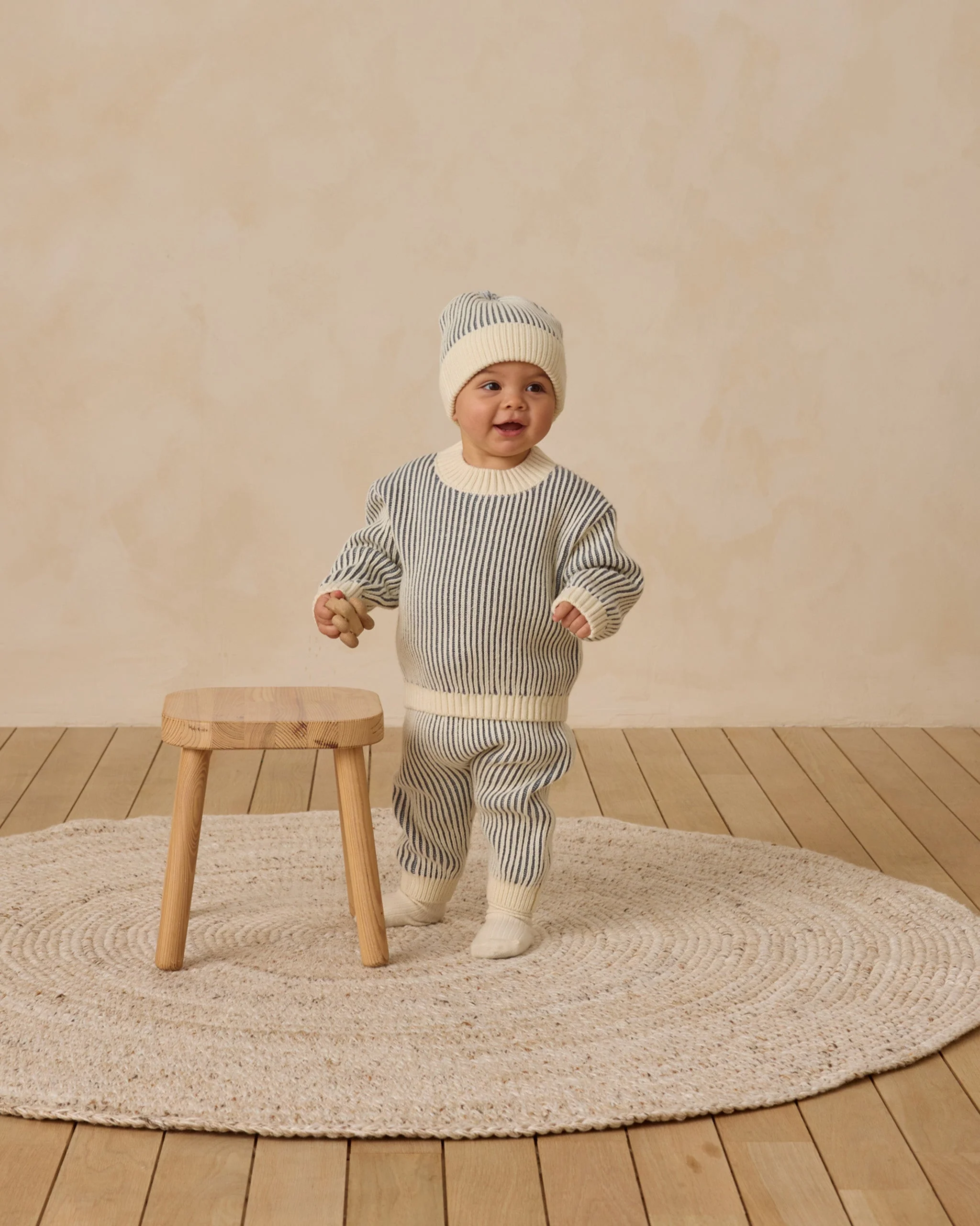 Relaxed Knit Sweater || Ocean - Image 3