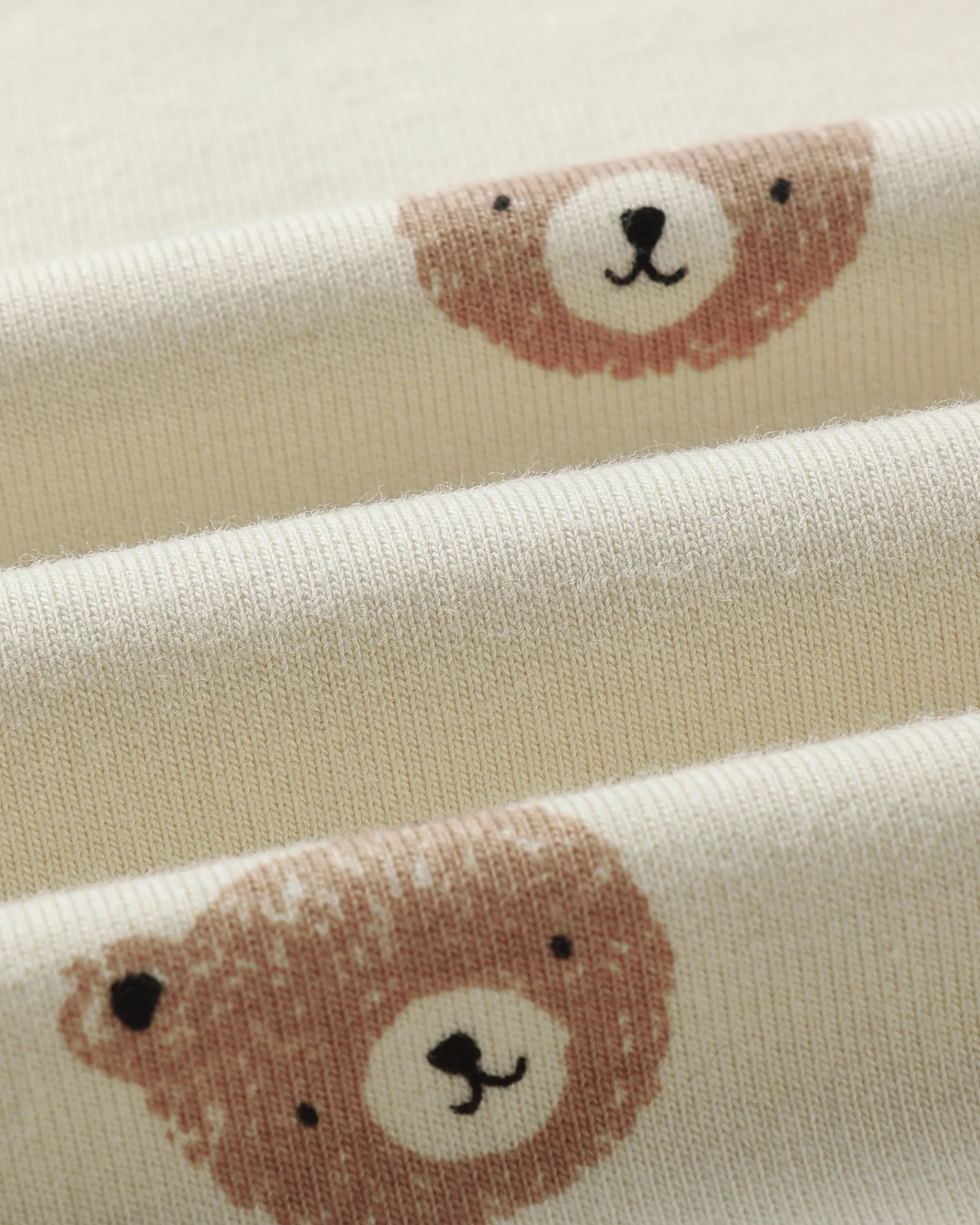 Relaxed SS Bubble Romper || Brown Bear - Image 3