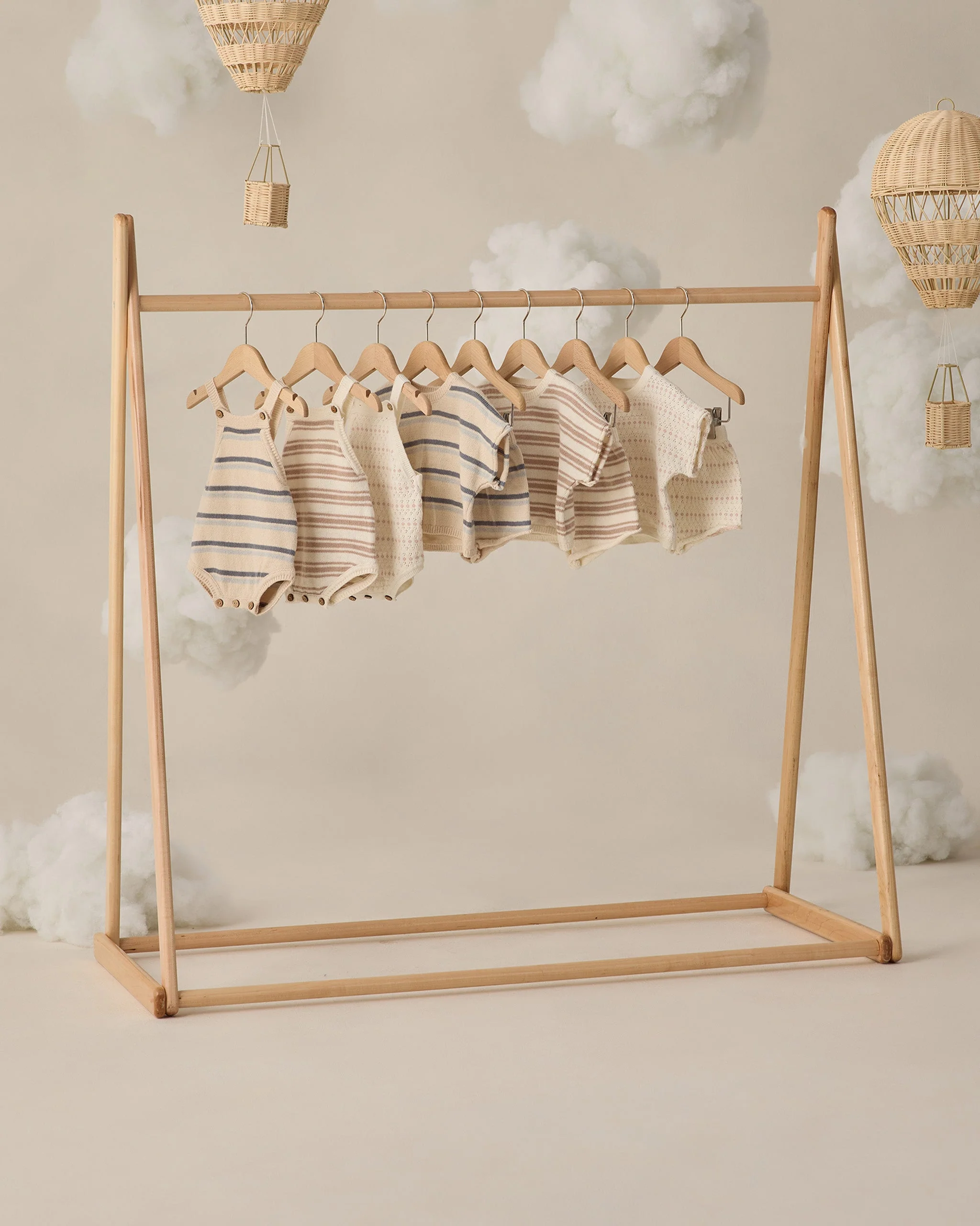 Relaxed Summer Knit Set Ocean Stripe - Image 5