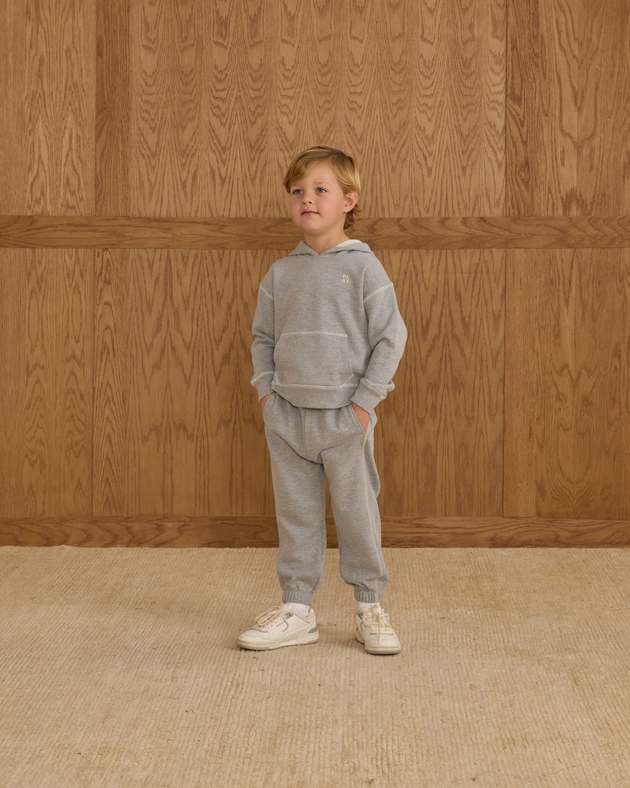 Relaxed Sweatpant || Heathered Grey - Image 3