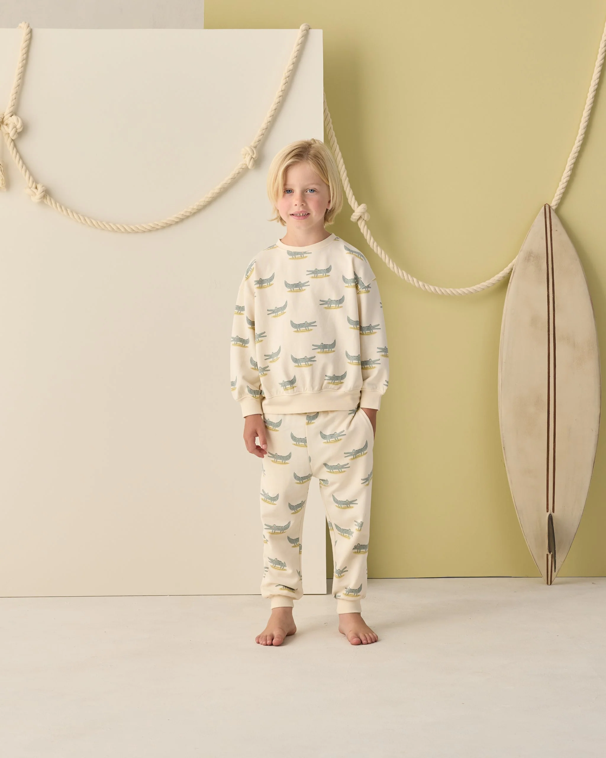 Relaxed Sweatshirt Alligators - Image 2
