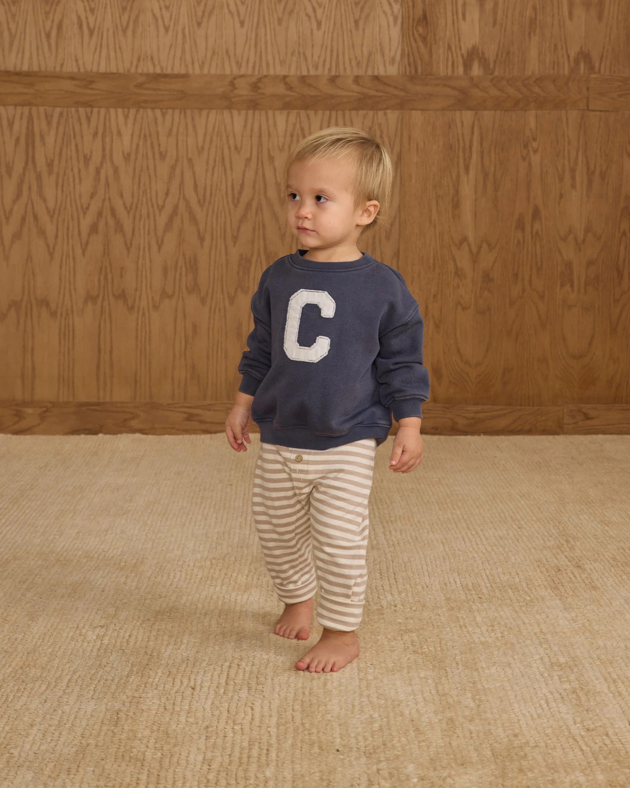 Relaxed Sweatshirt || Navy - Image 2