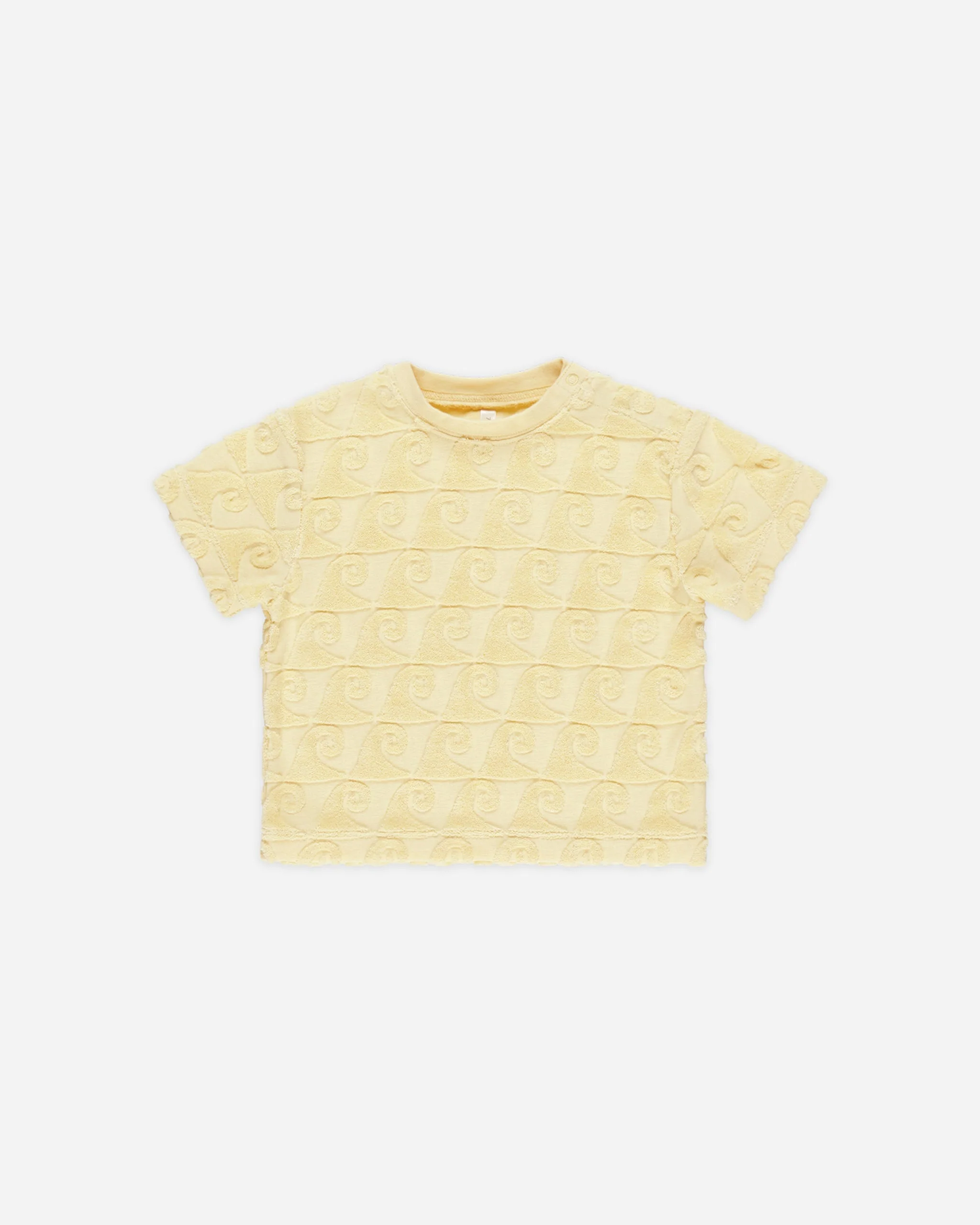 Relaxed Terry Tee || Waves