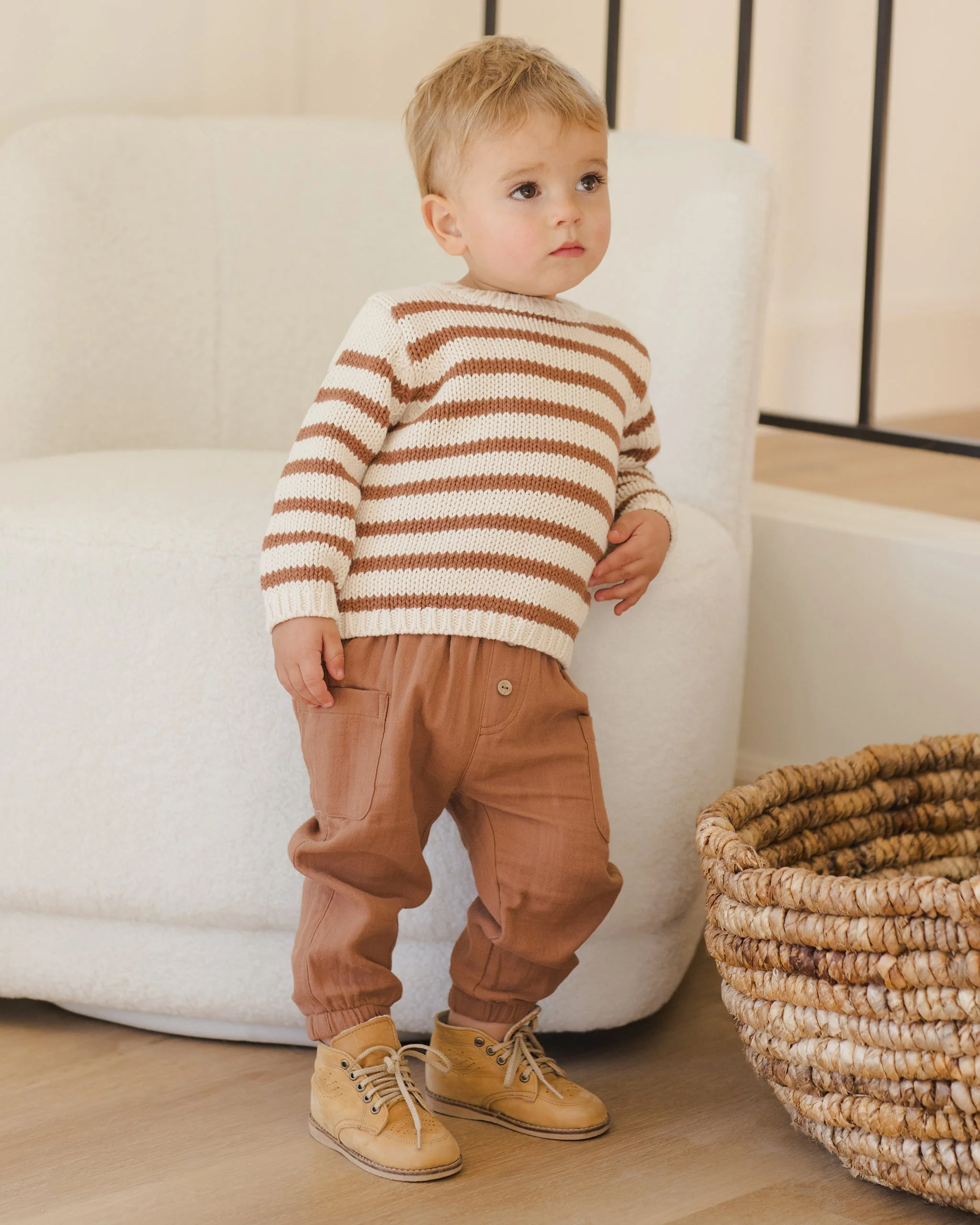 Rex Sweater || Cedar Stripe - Image 3