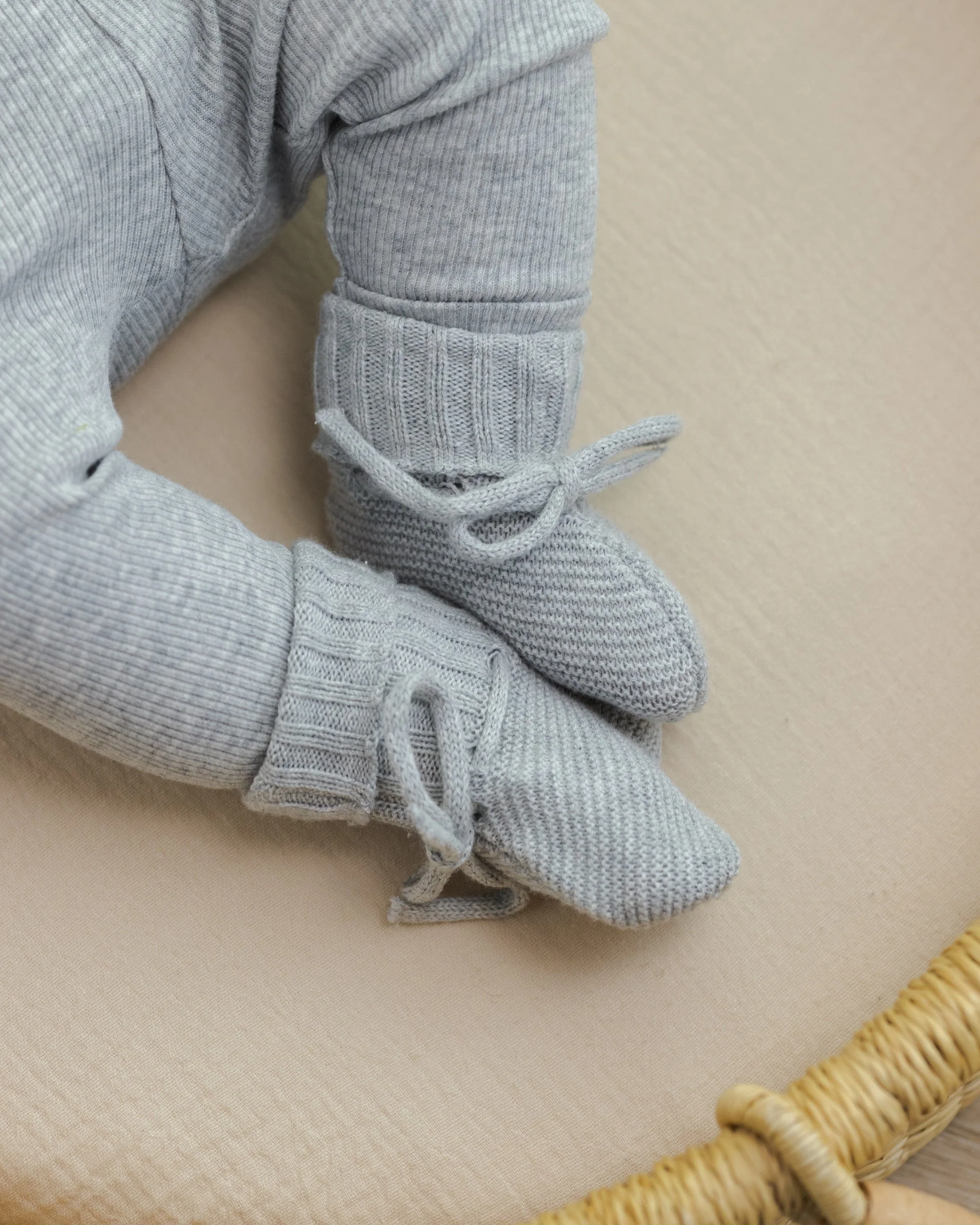 Ribbed Legging || Dusty Blue - Image 3