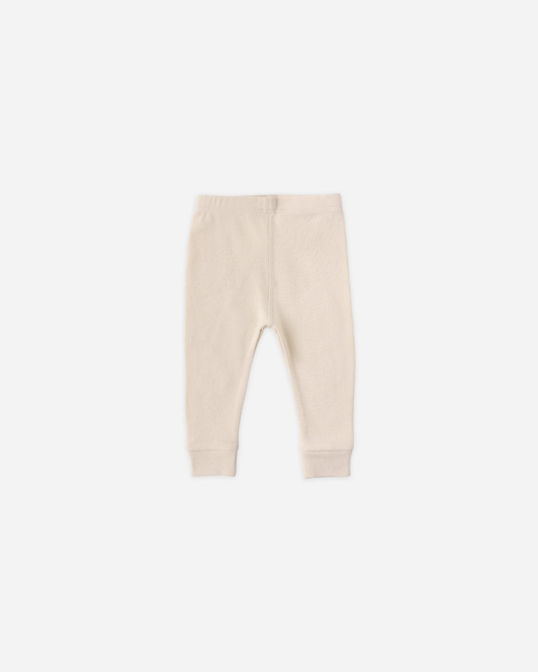 Ribbed Legging Ecru