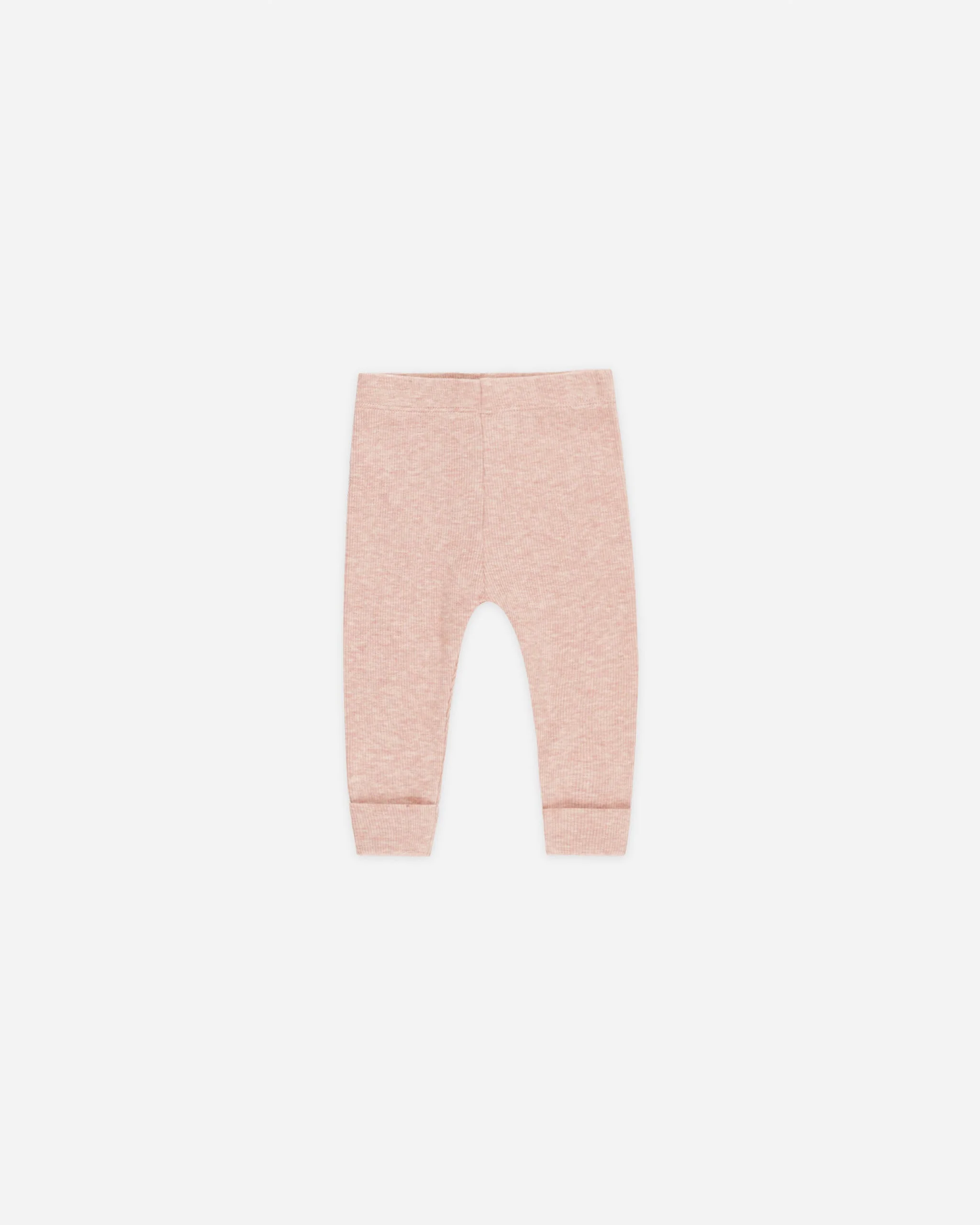 Ribbed Legging || Rose