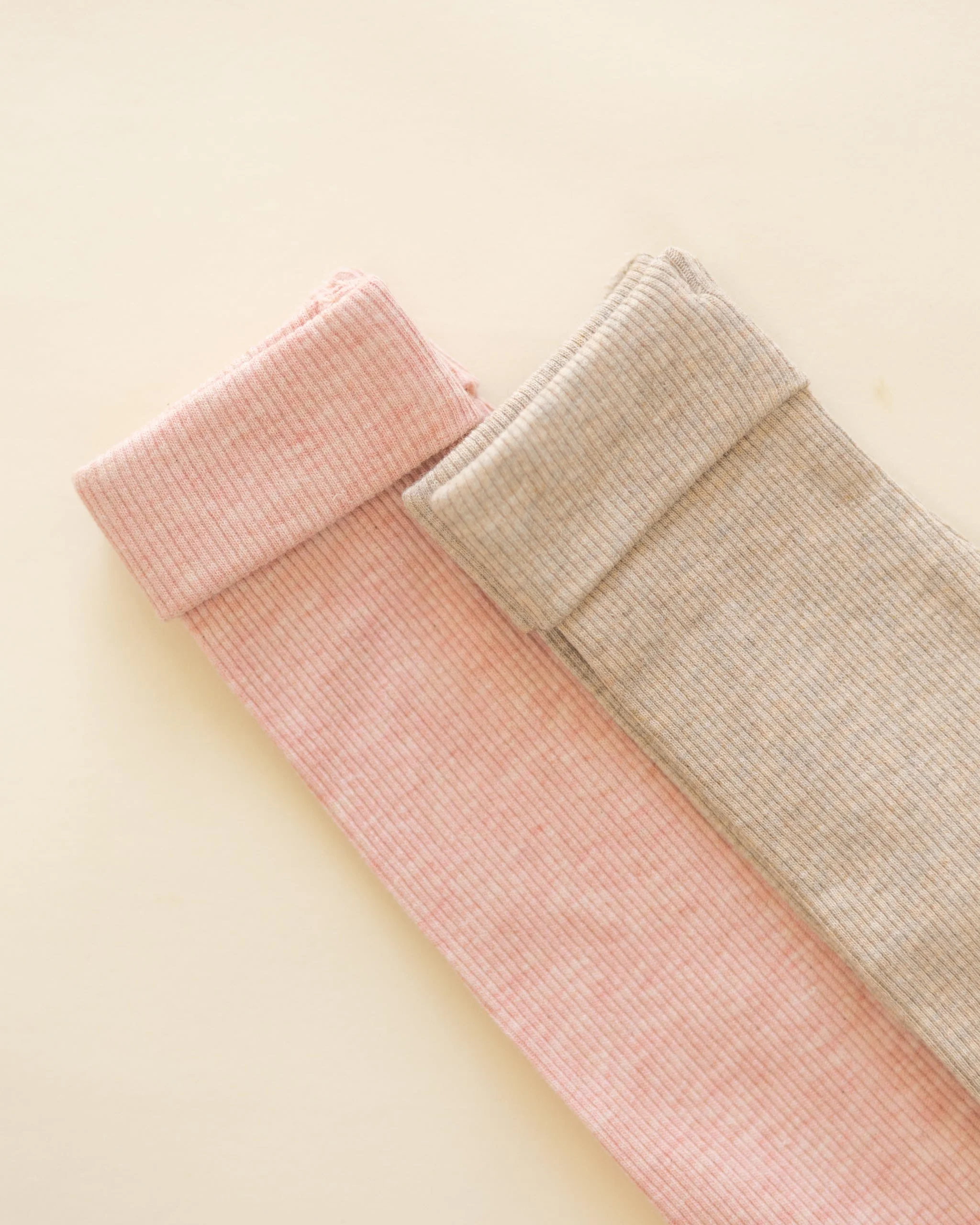 Ribbed Legging || Taupe - Image 3