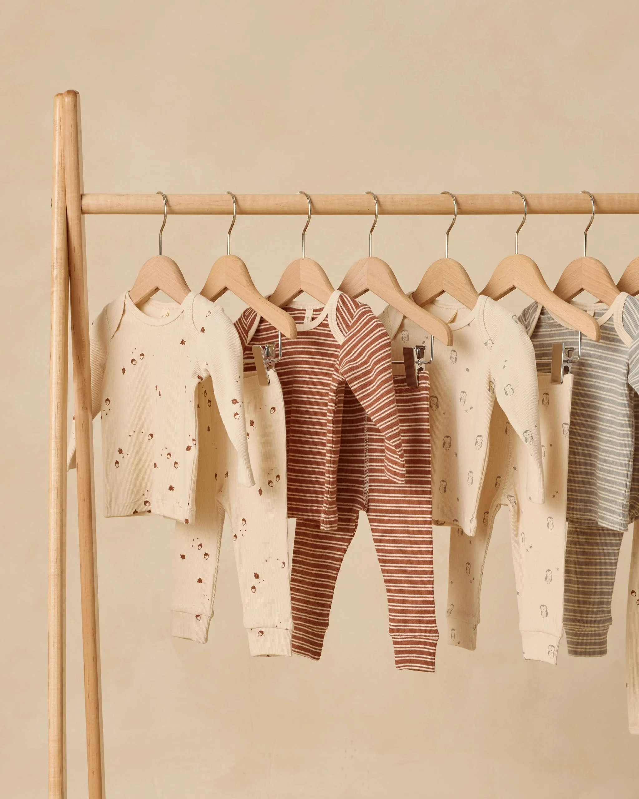 Ribbed Tee + Legging Set || Owls - Image 6
