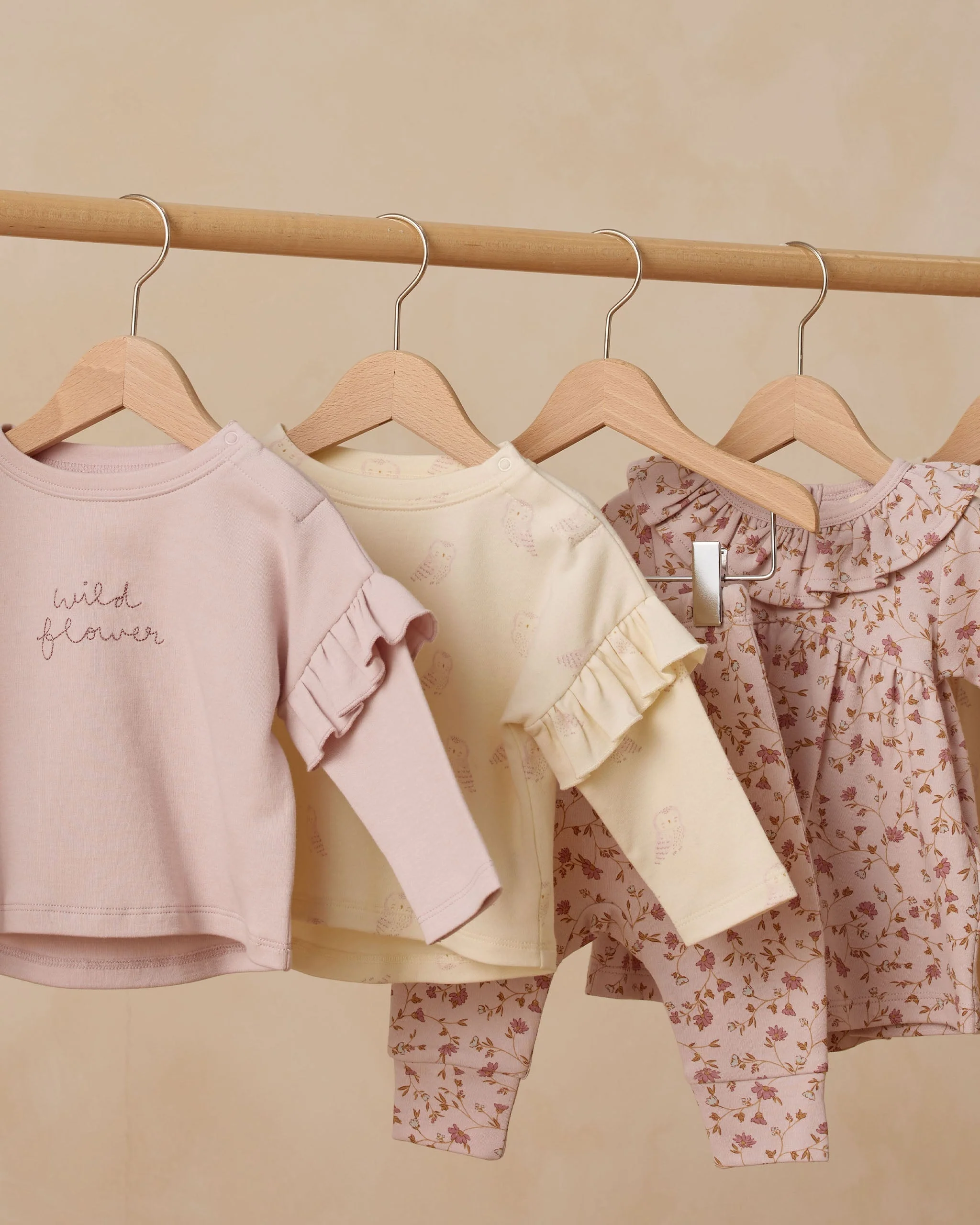 Ruffle Long Sleeve Tee || Snow Owls - Image 4
